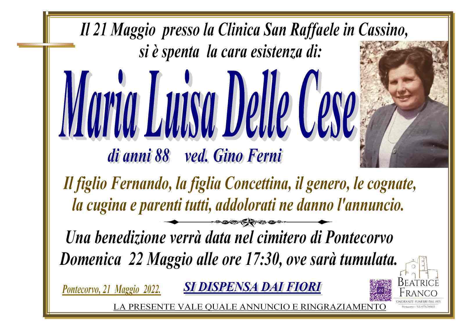 Maria Luisa Delle Cese