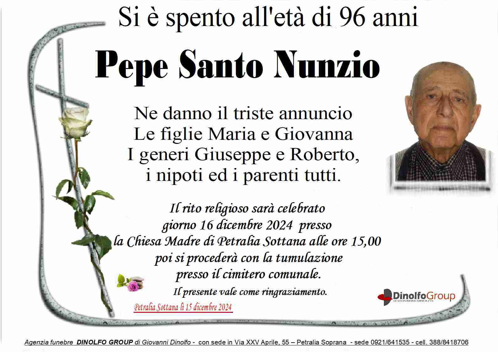 Santo Nunzio Pepe