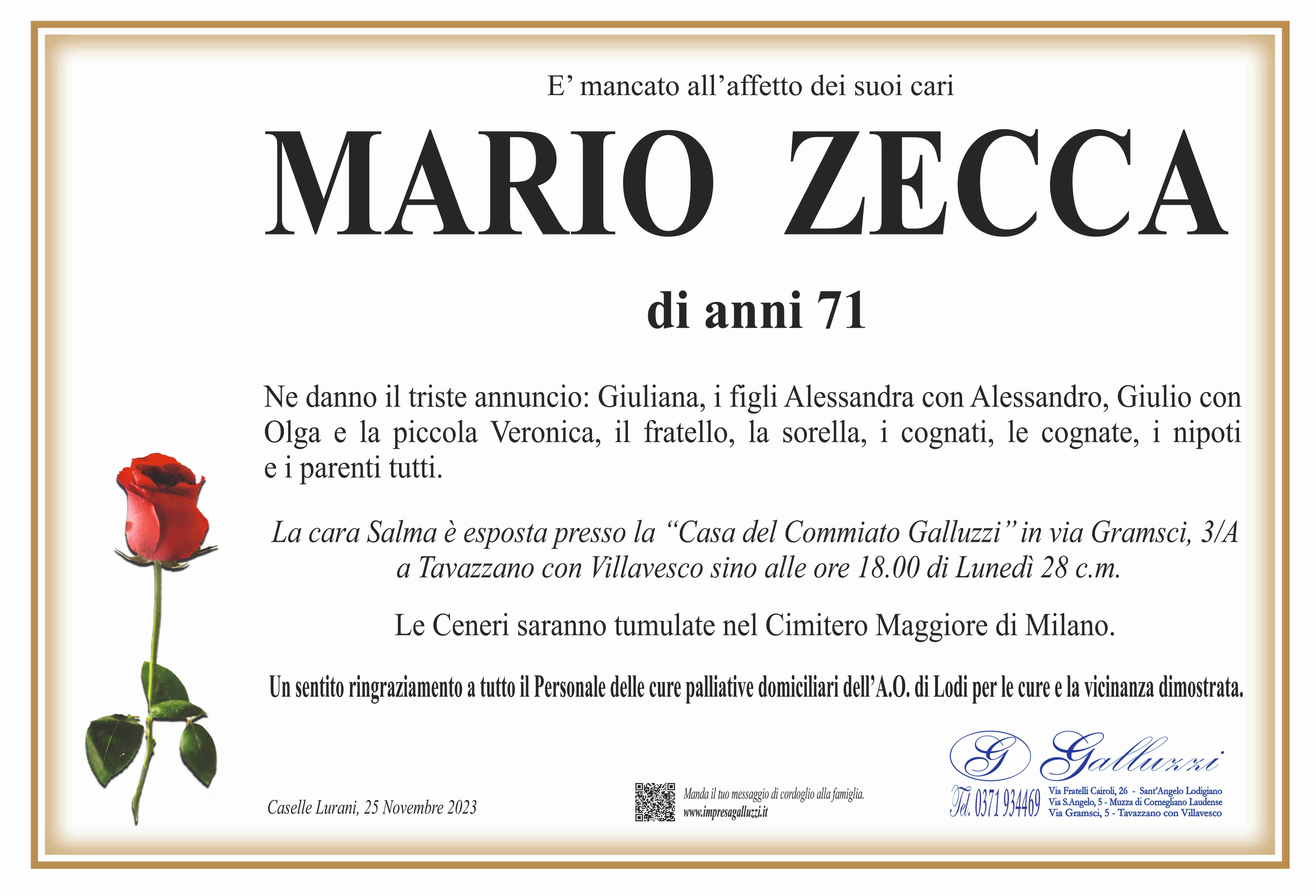 Mario Zecca