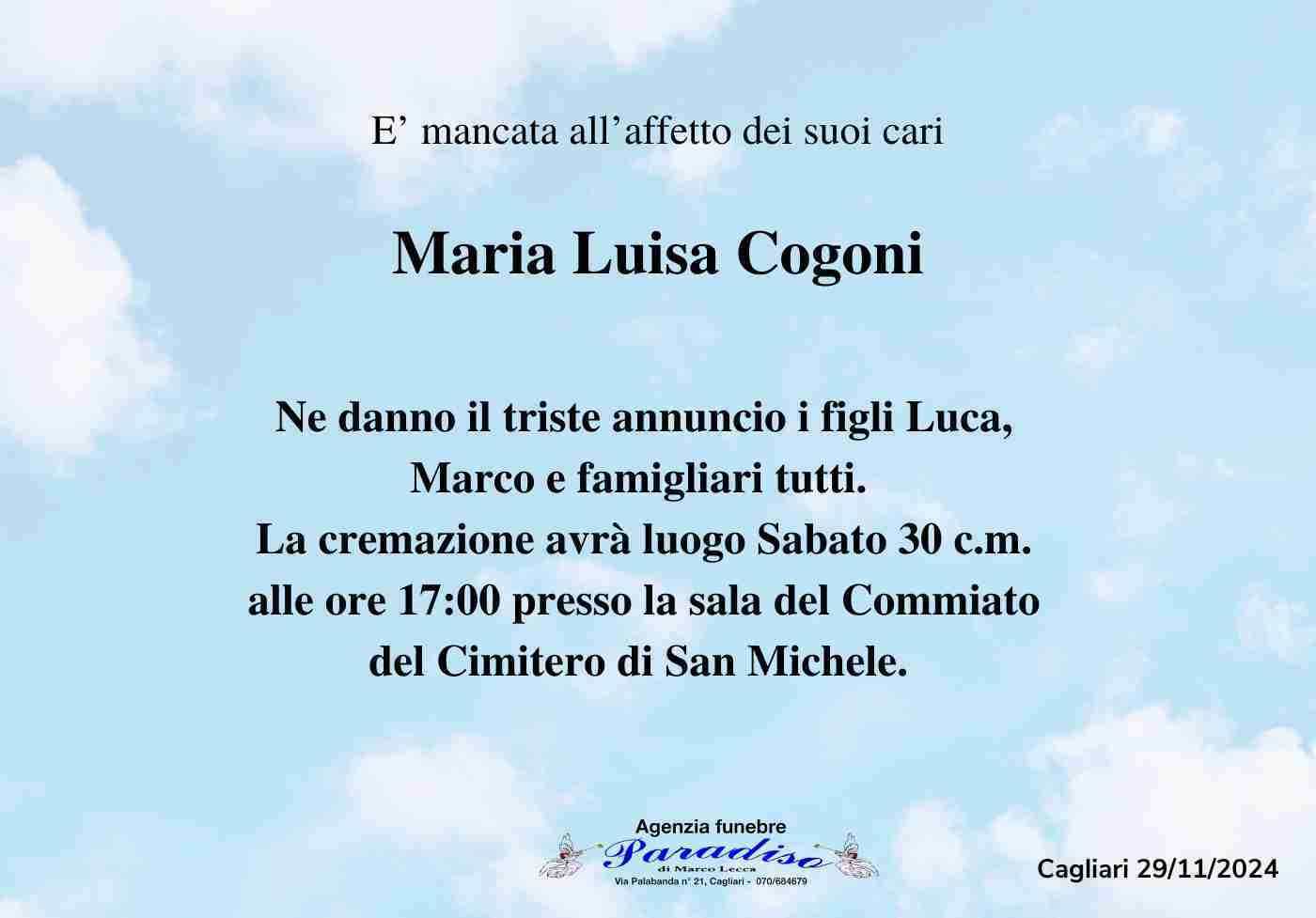 Maria Luisa Cogoni