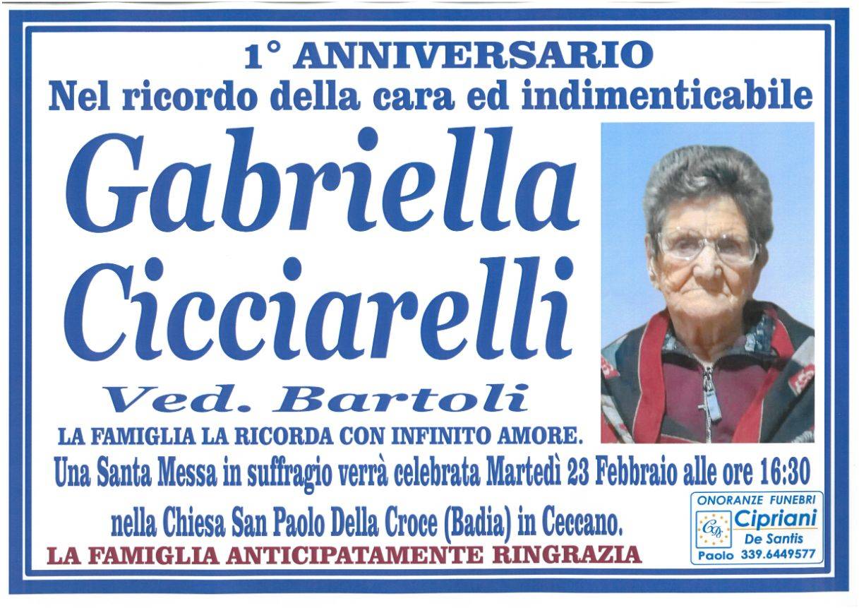 Gabriella Cicciarelli