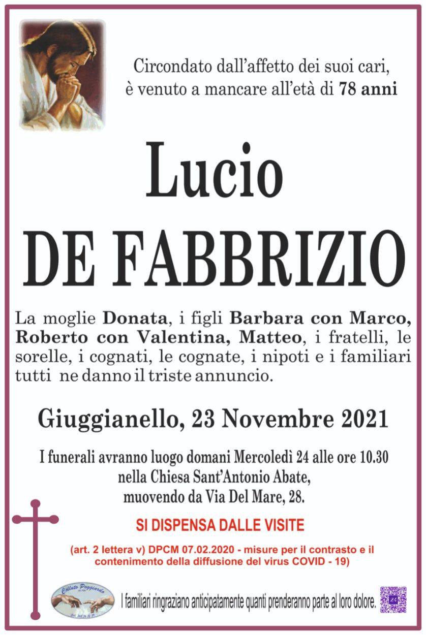 Lucio De Fabbrizio