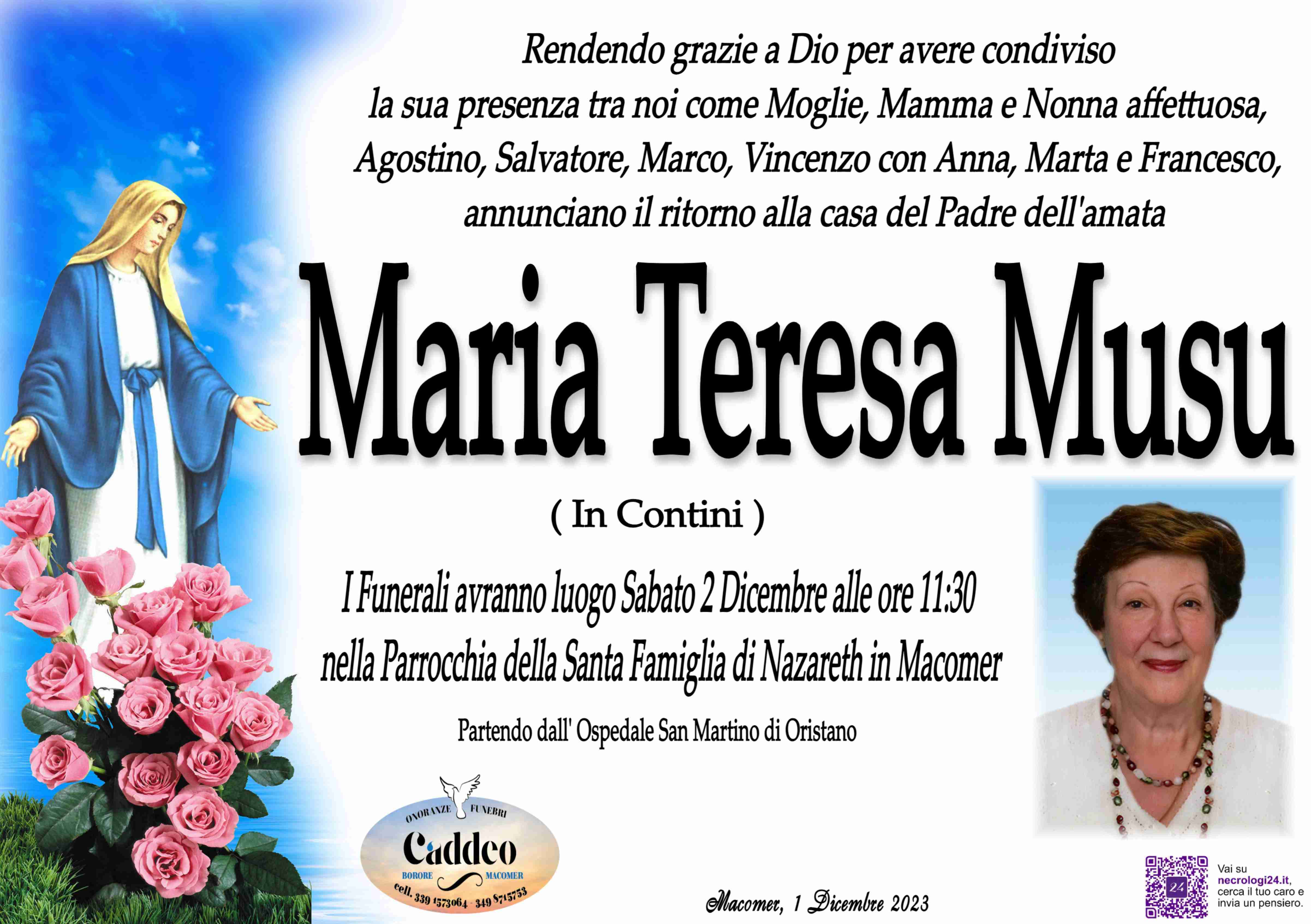 Maria Teresa Musu