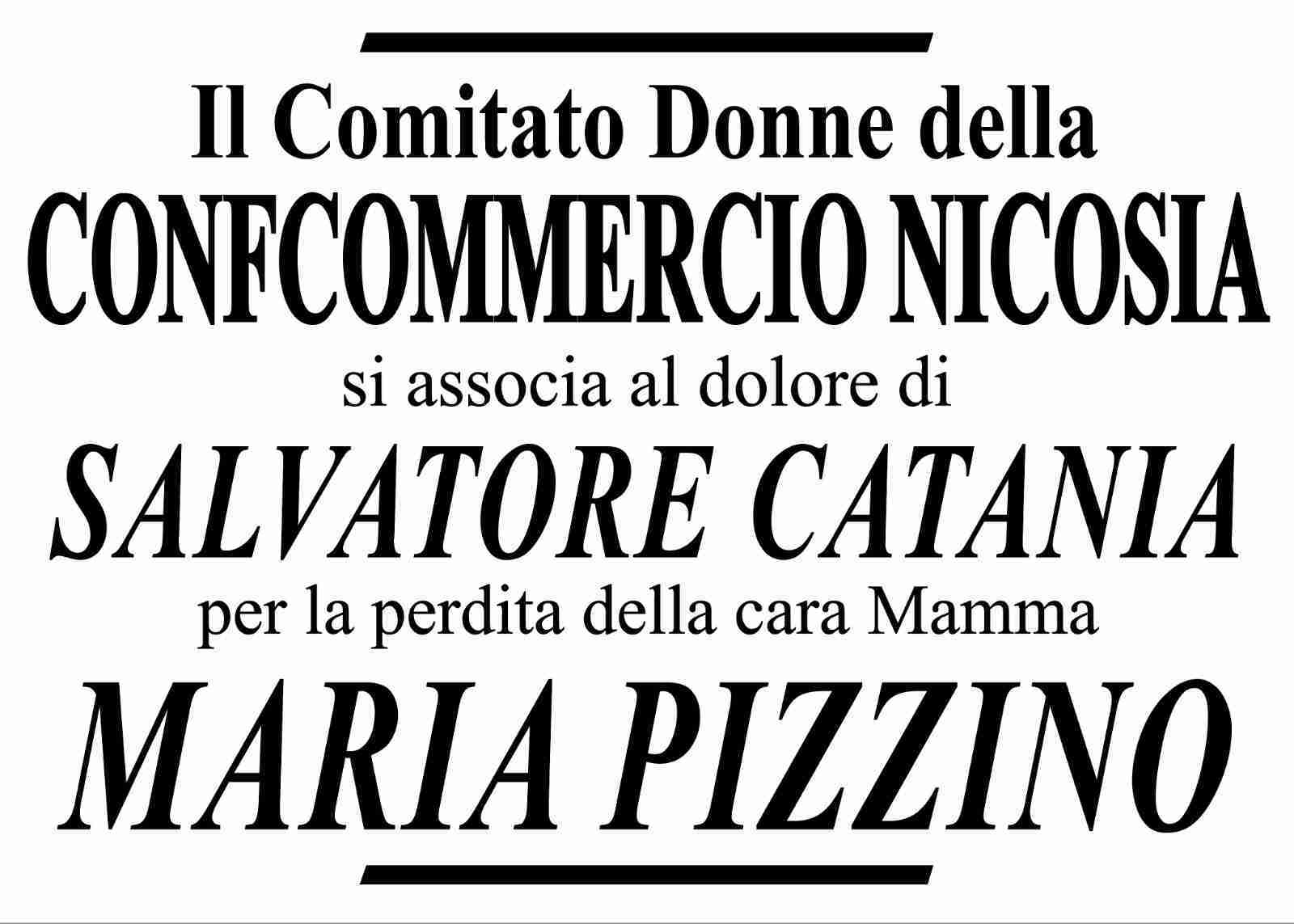 Maria Pizzino  ved. Catania