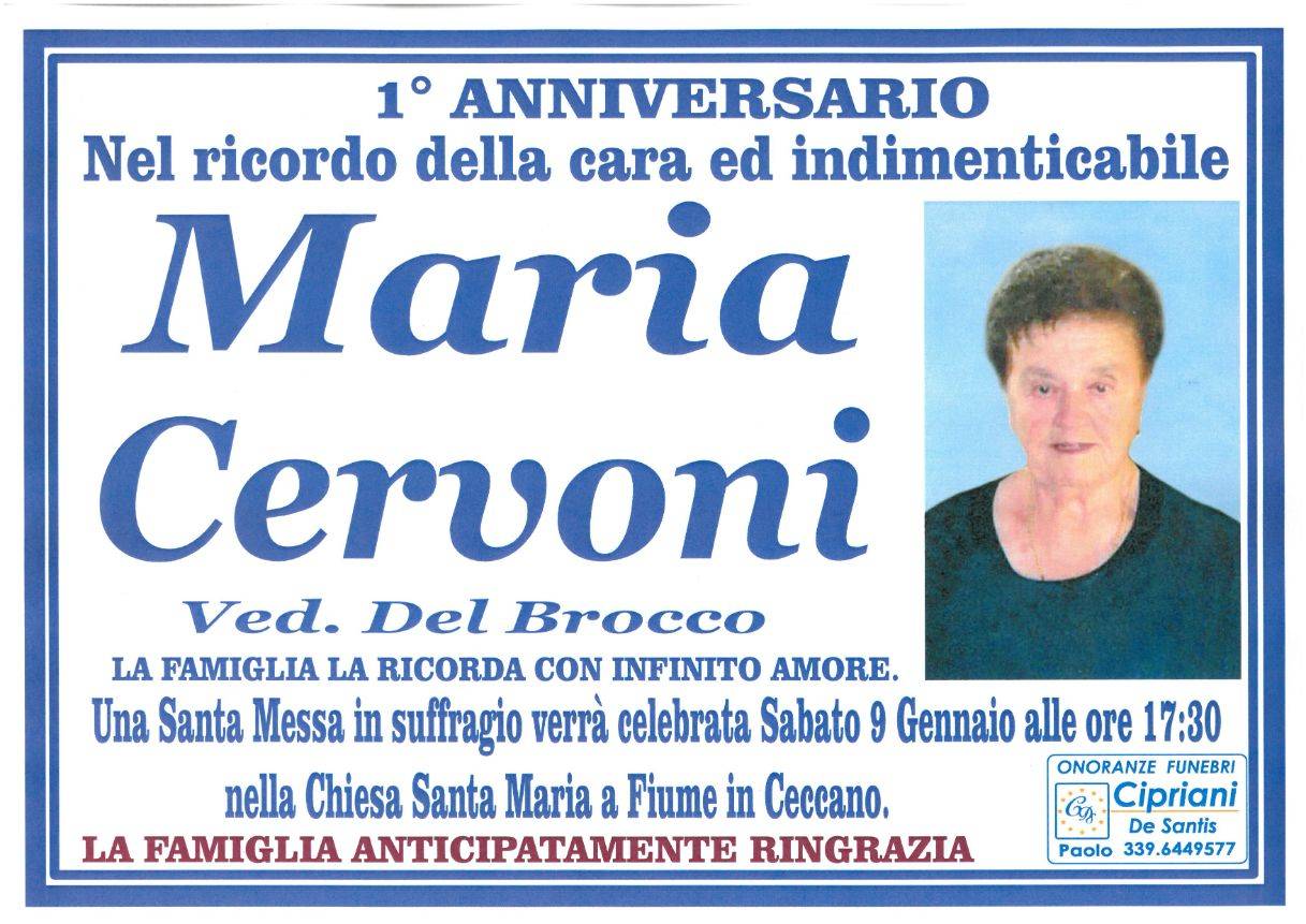 Maria Cervoni