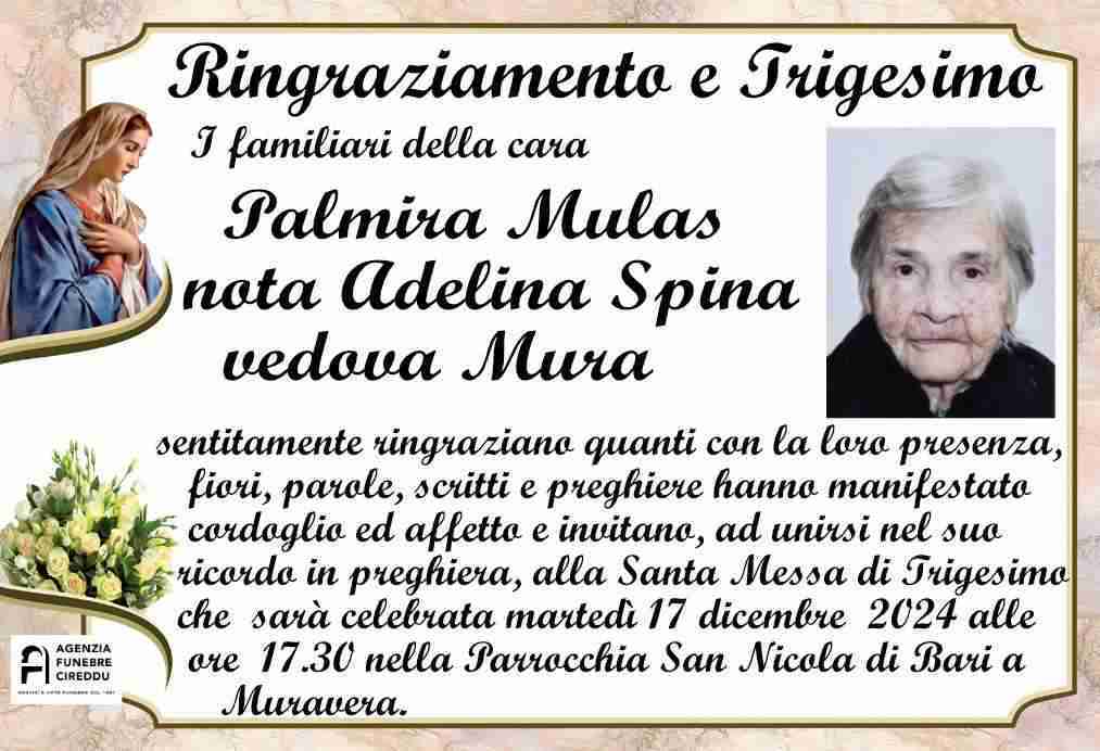 Palmira Mulas nota Adelina Spina