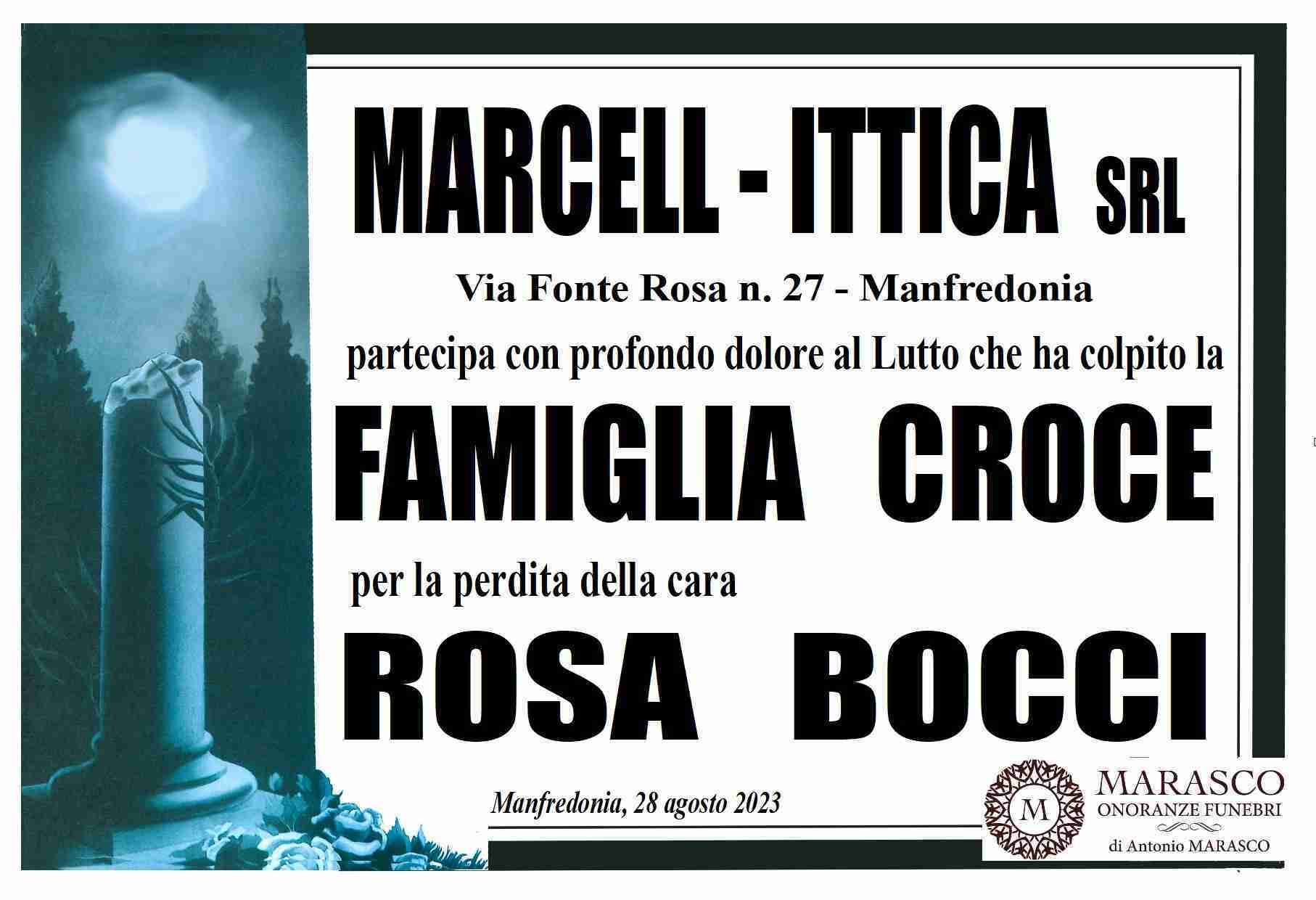 Rosa Bocci in Croce