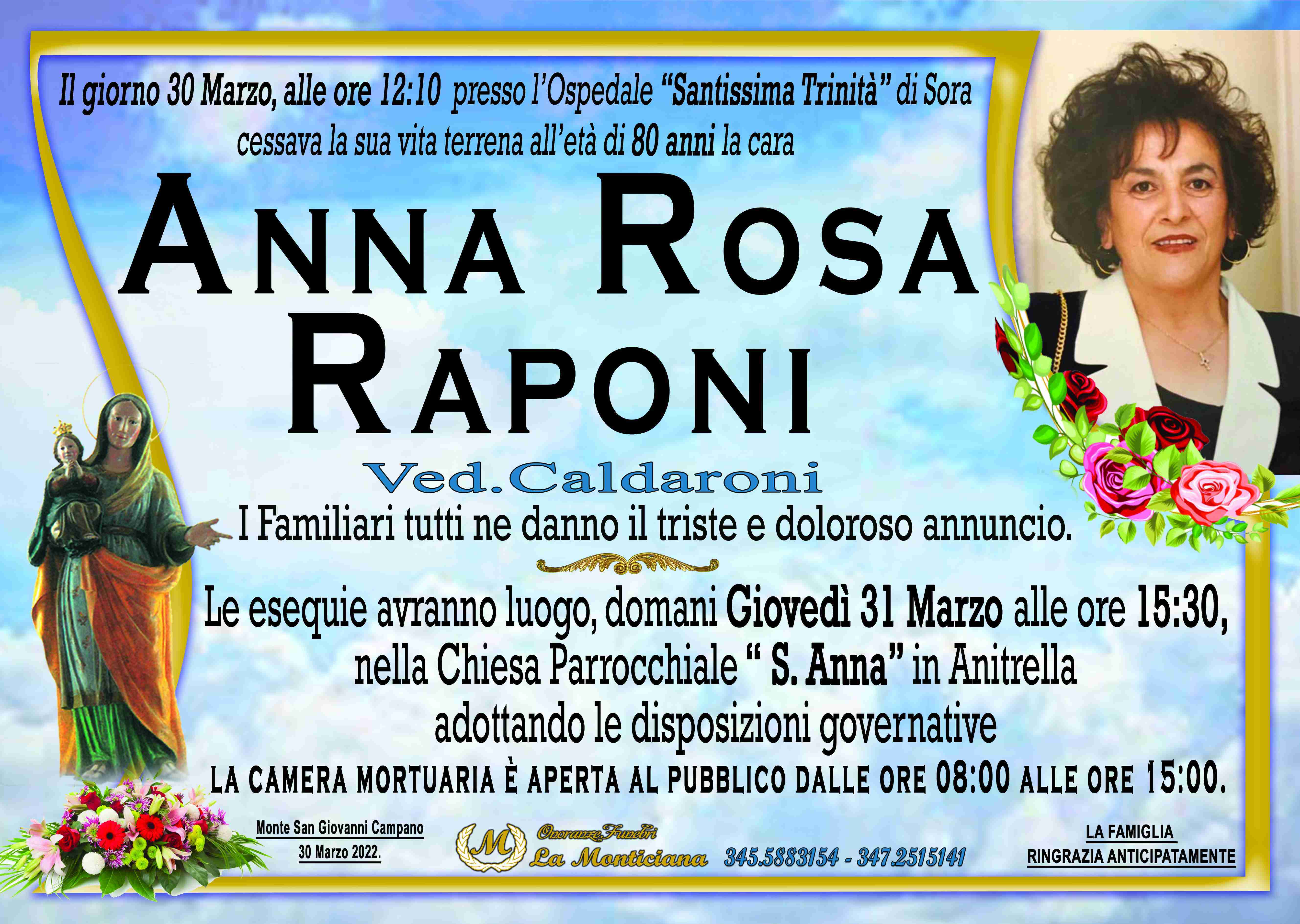 Anna Rosa Raponi