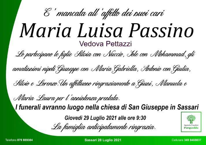 Maria Luisa Francesca Passino
