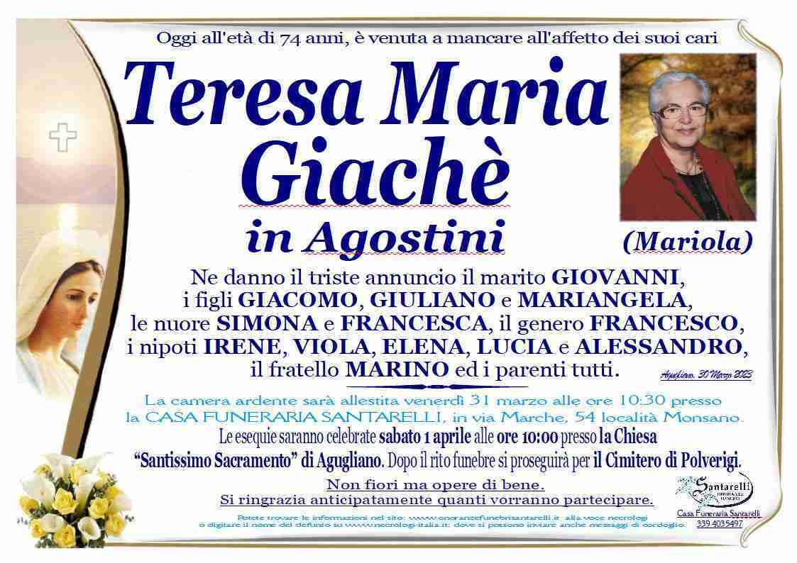 Teresa Maria Giachè