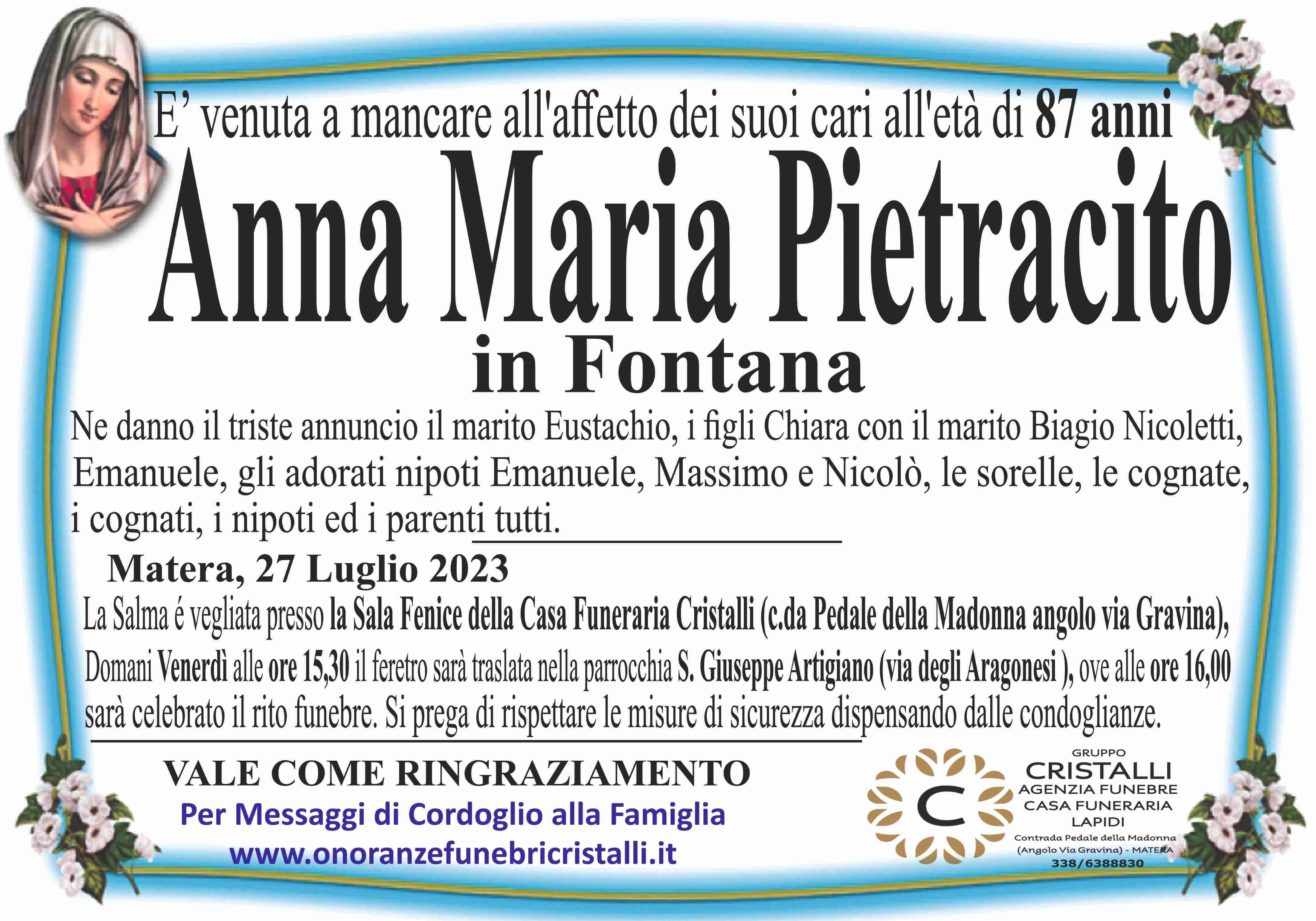 Anna Maria Pietracito