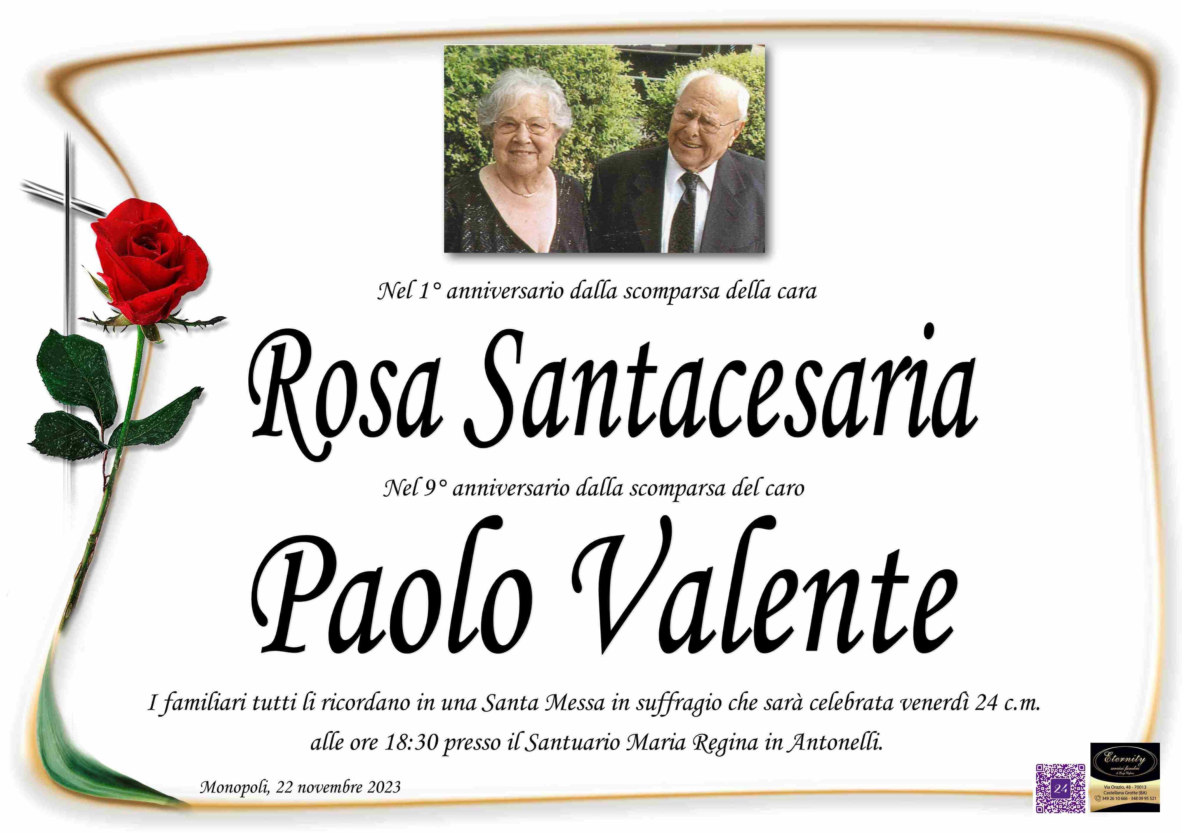 Rosa Santacesaria - Paolo Valente