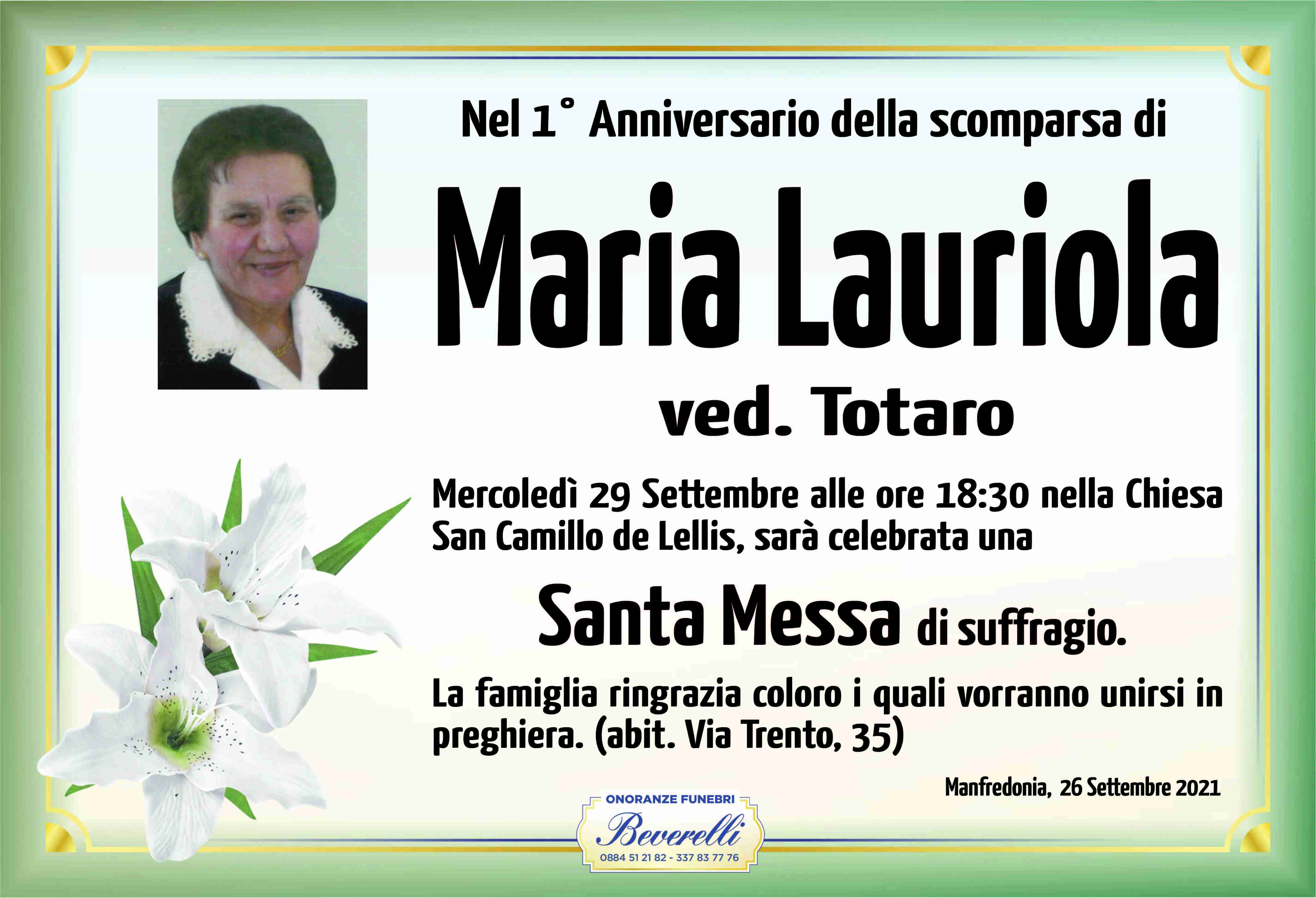 Maria Lauriola