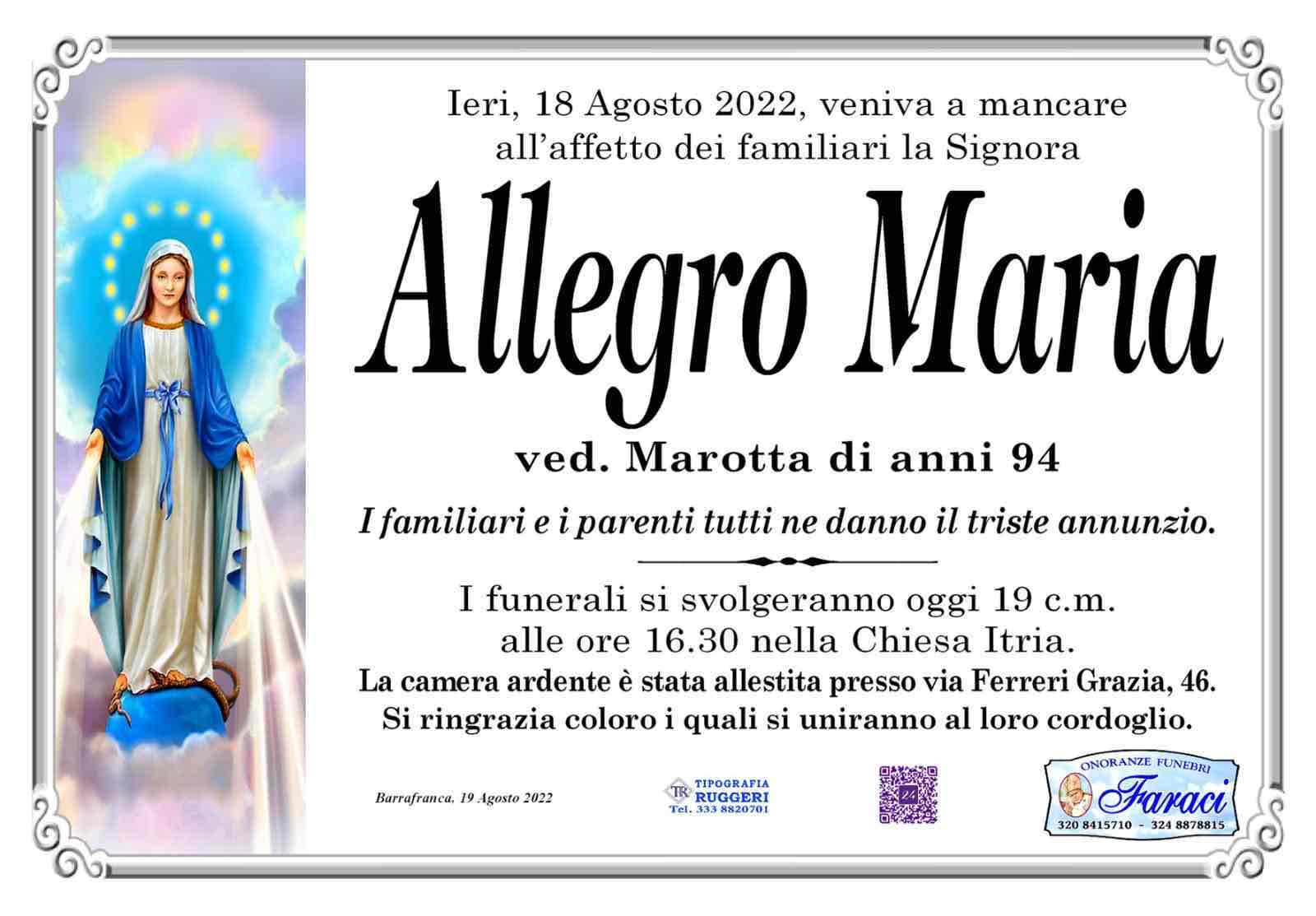 Maria Allegro
