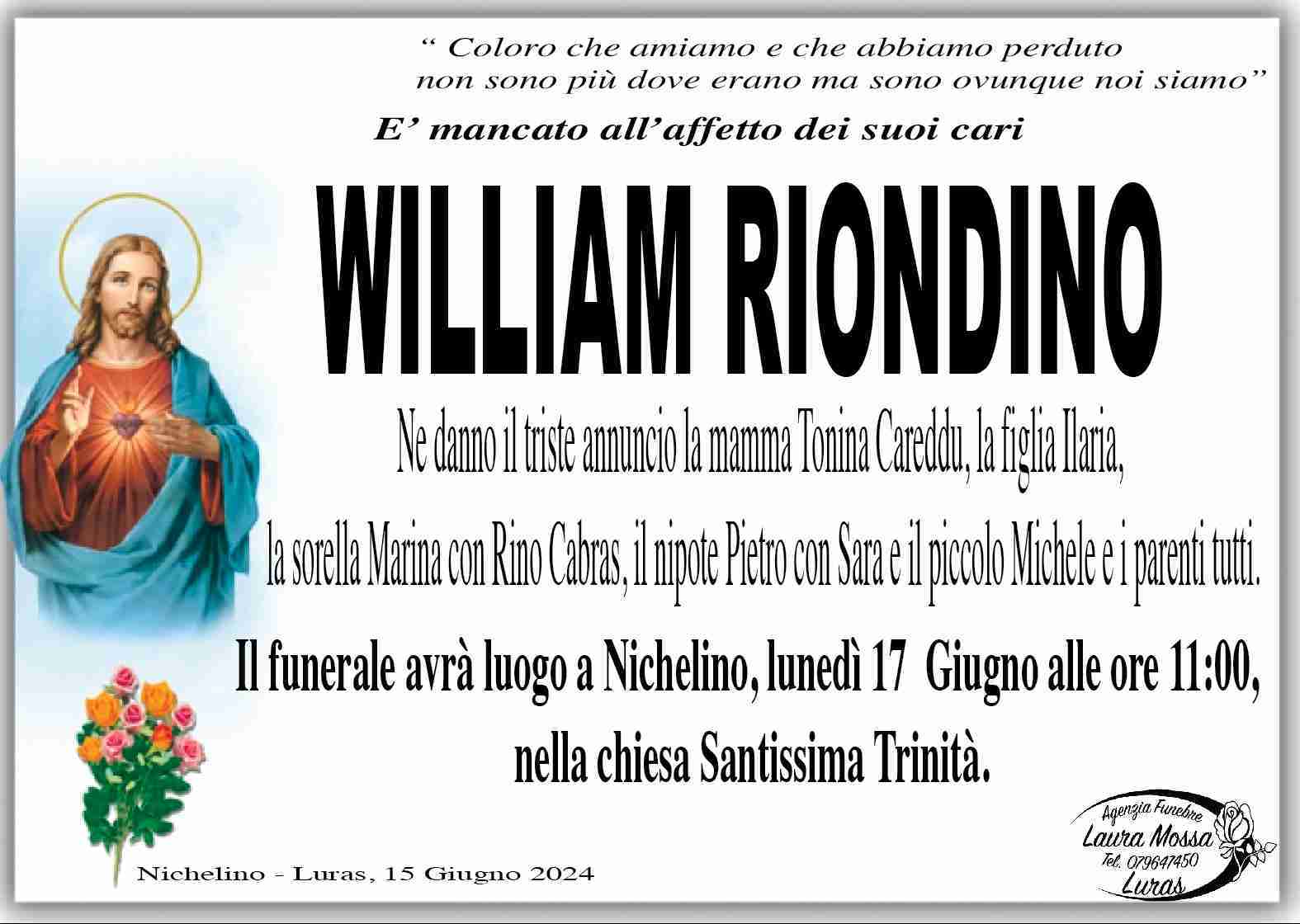William Riondino