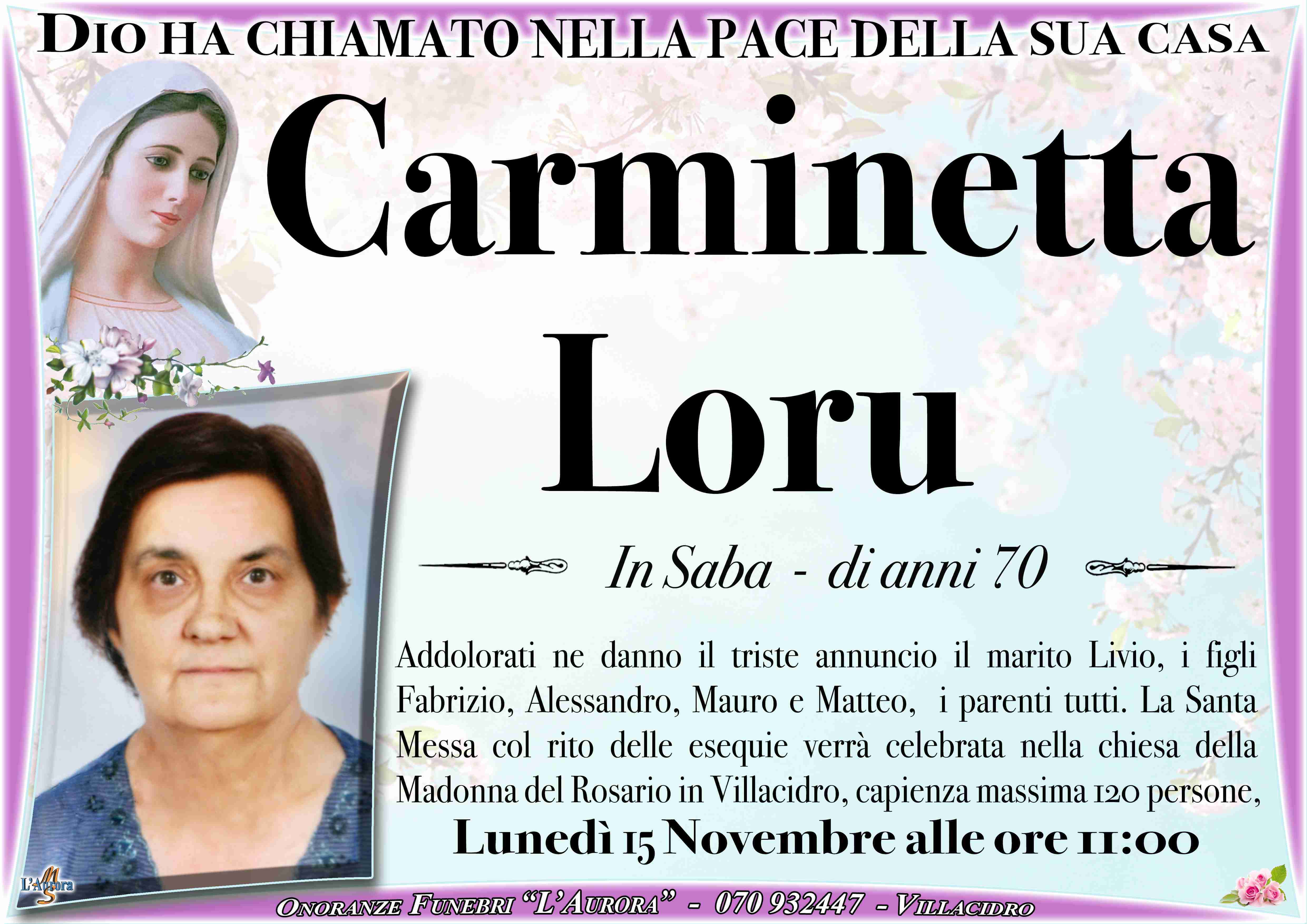 Carminetta Loru