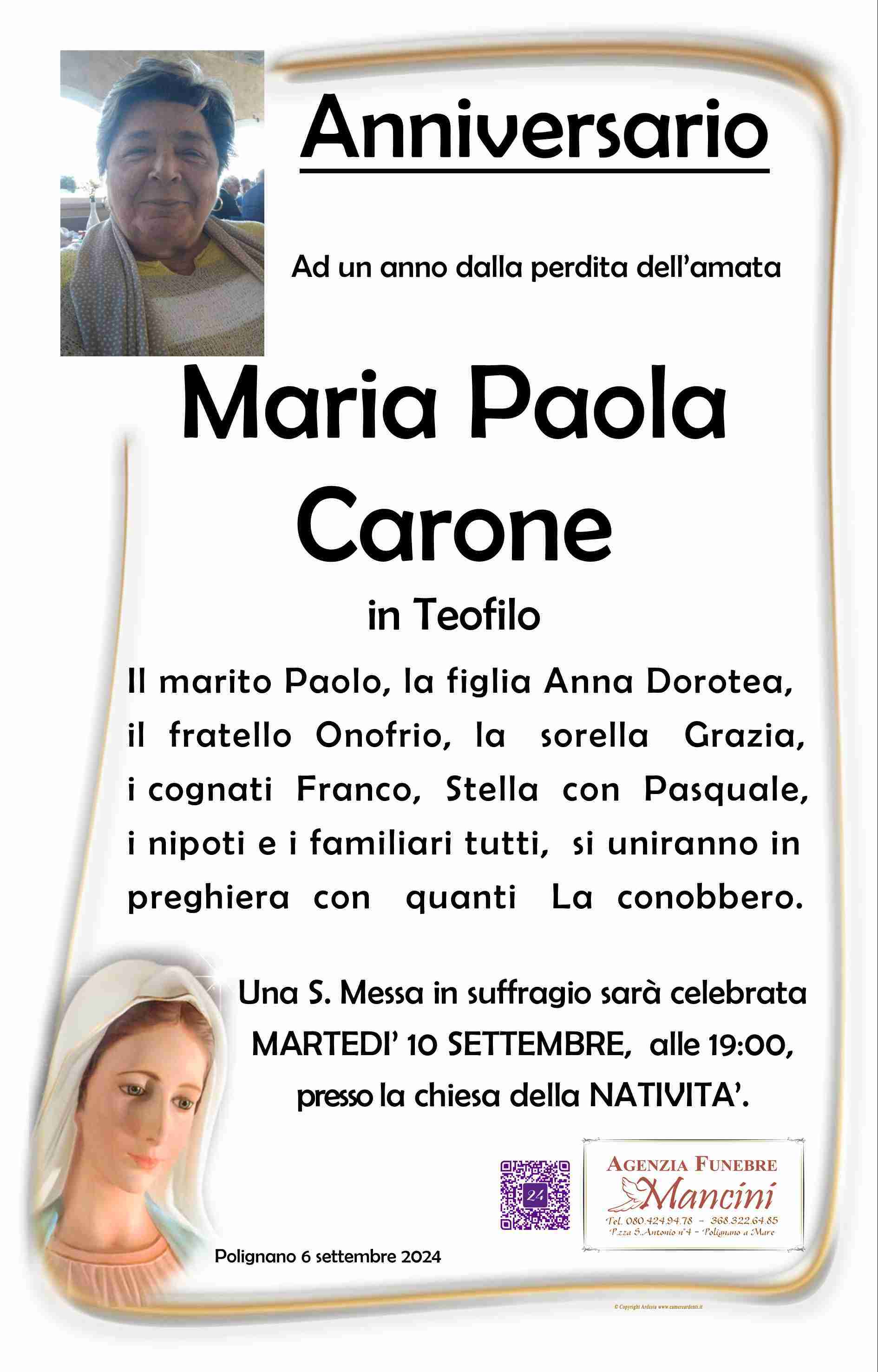 Maria Paola Carone