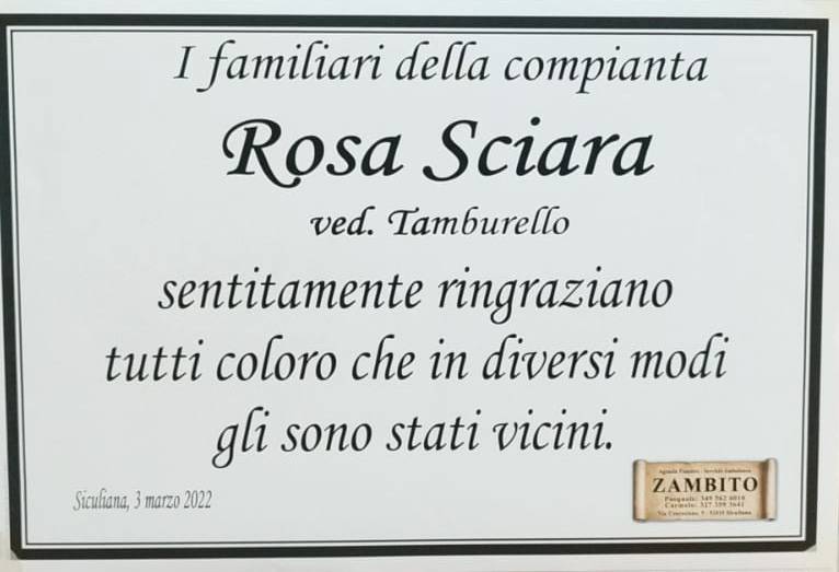Rosa Sciara
