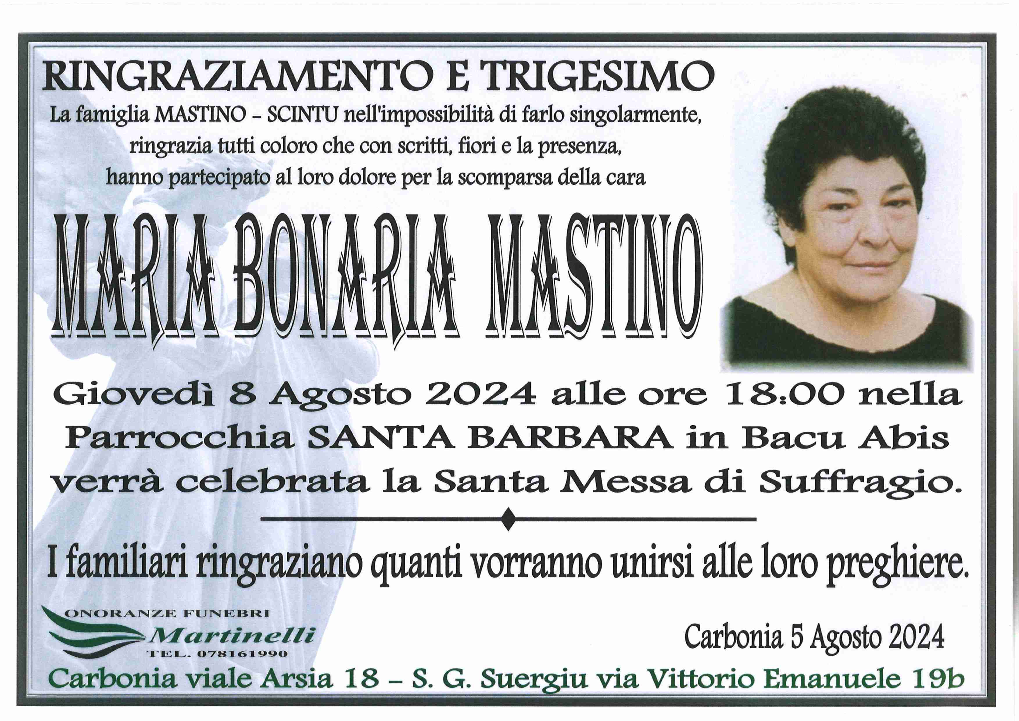 Maria Bonaria  Mastino