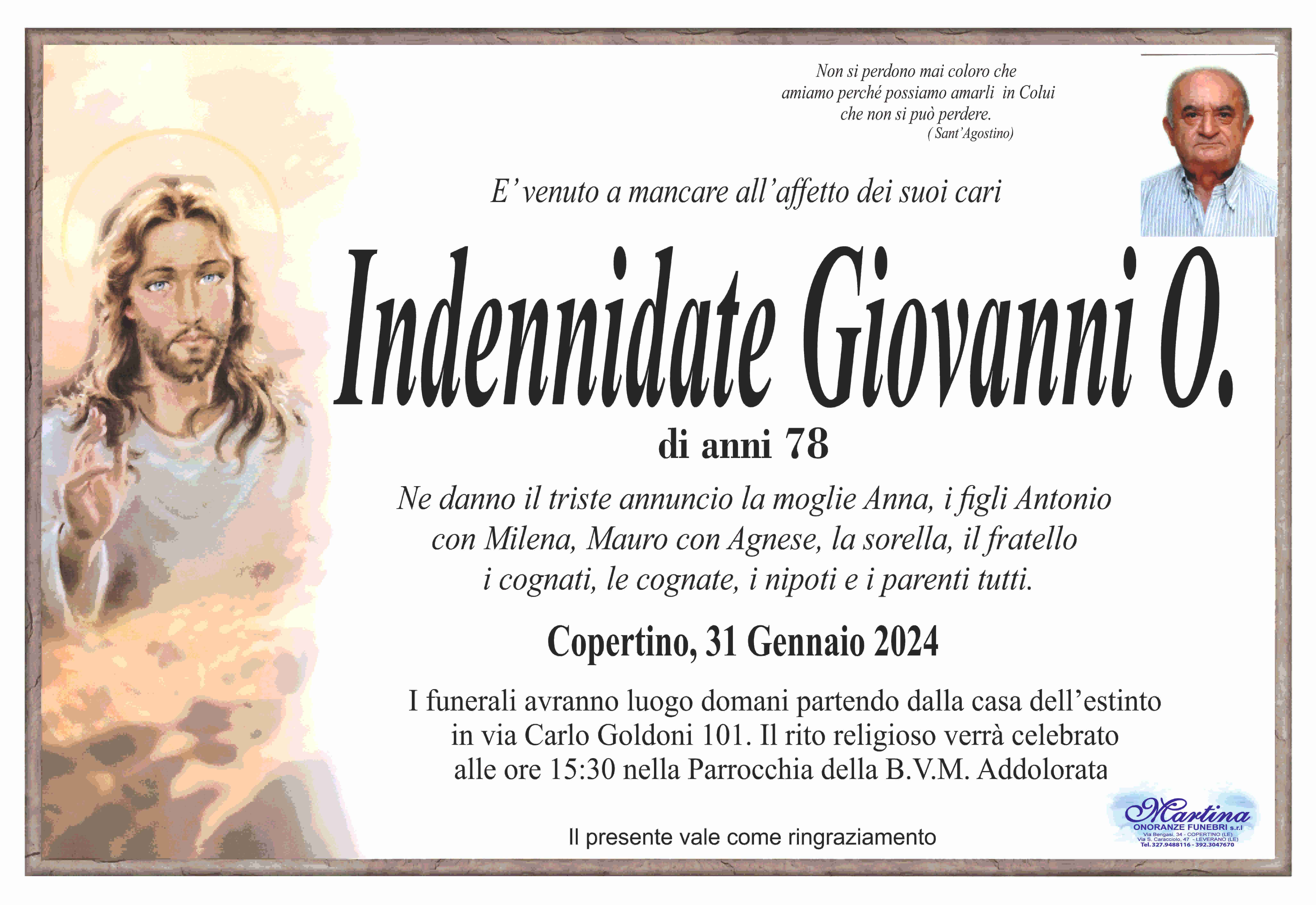 Giovanni Indennidate