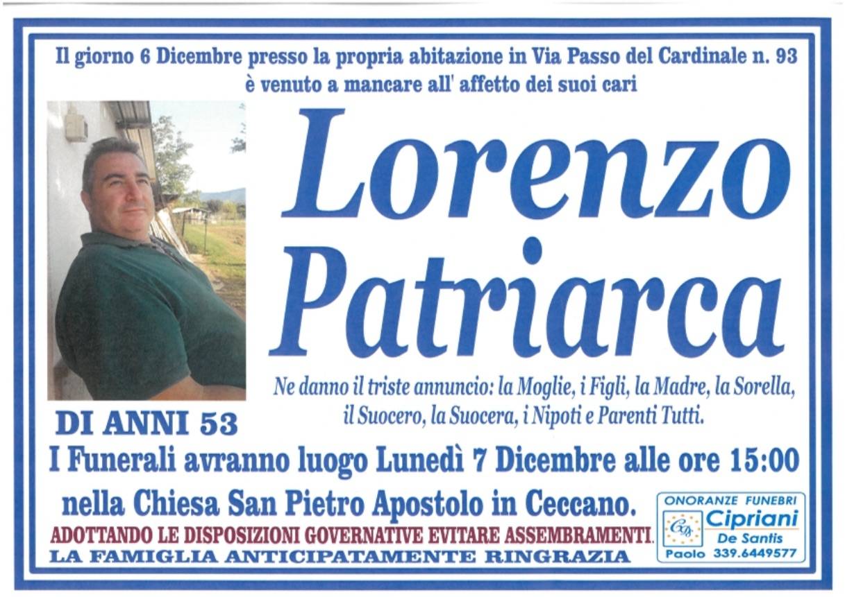Lorenzo Patriarca