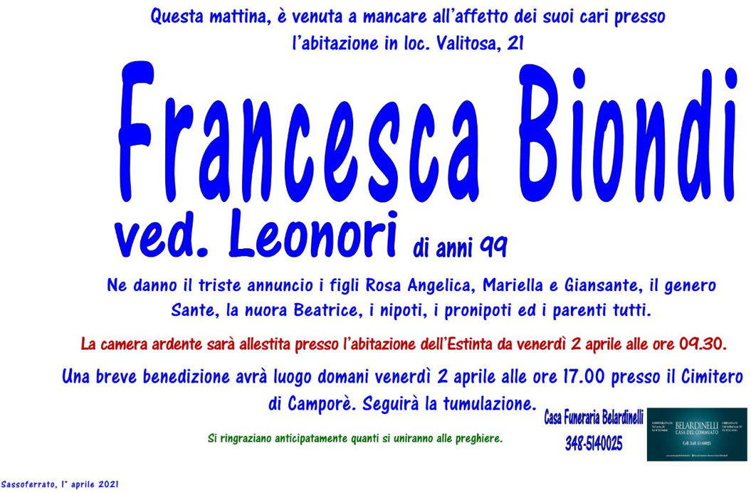 Francesca Biondi