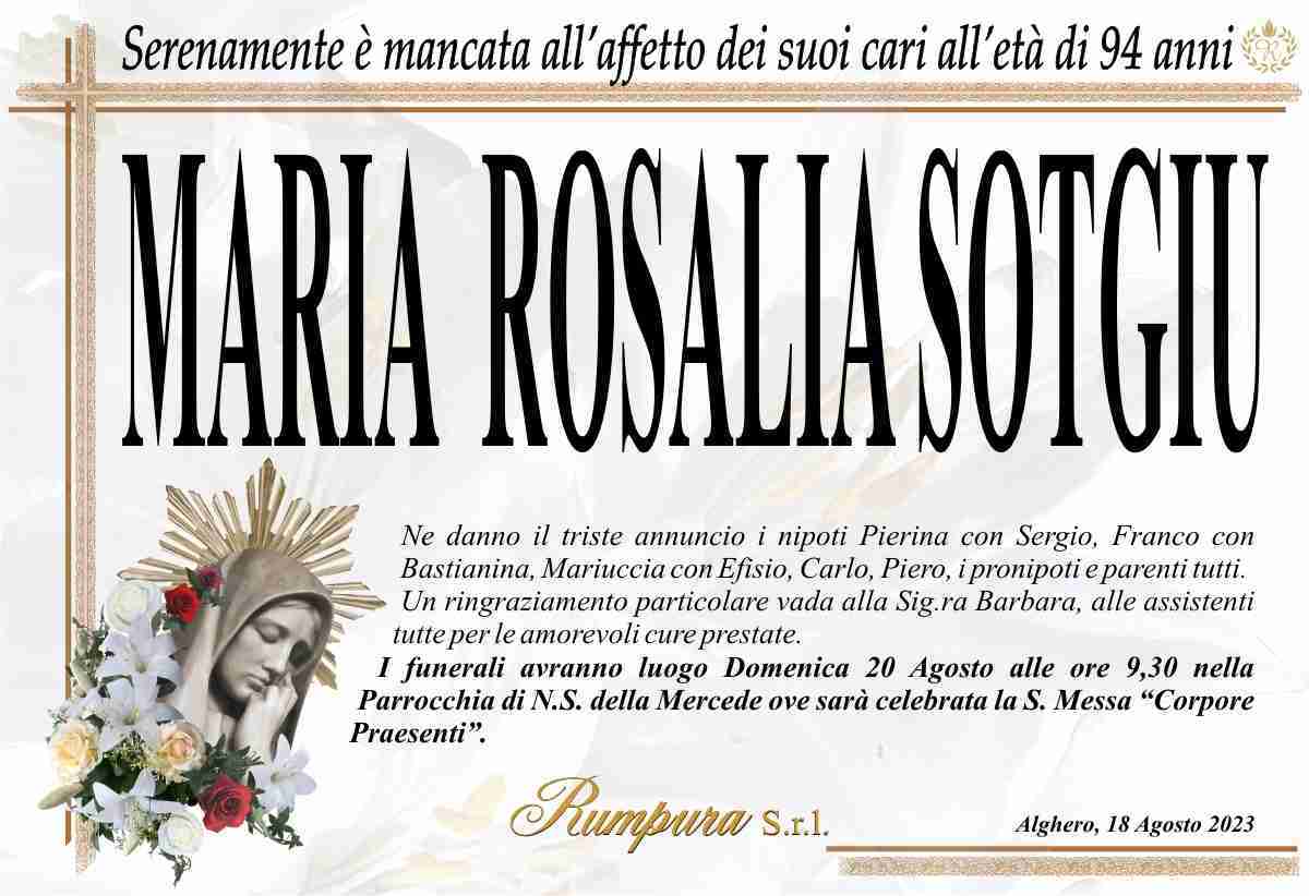 Maria Rosalia Sotgiu
