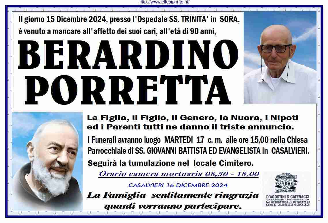 Berardino Porretta