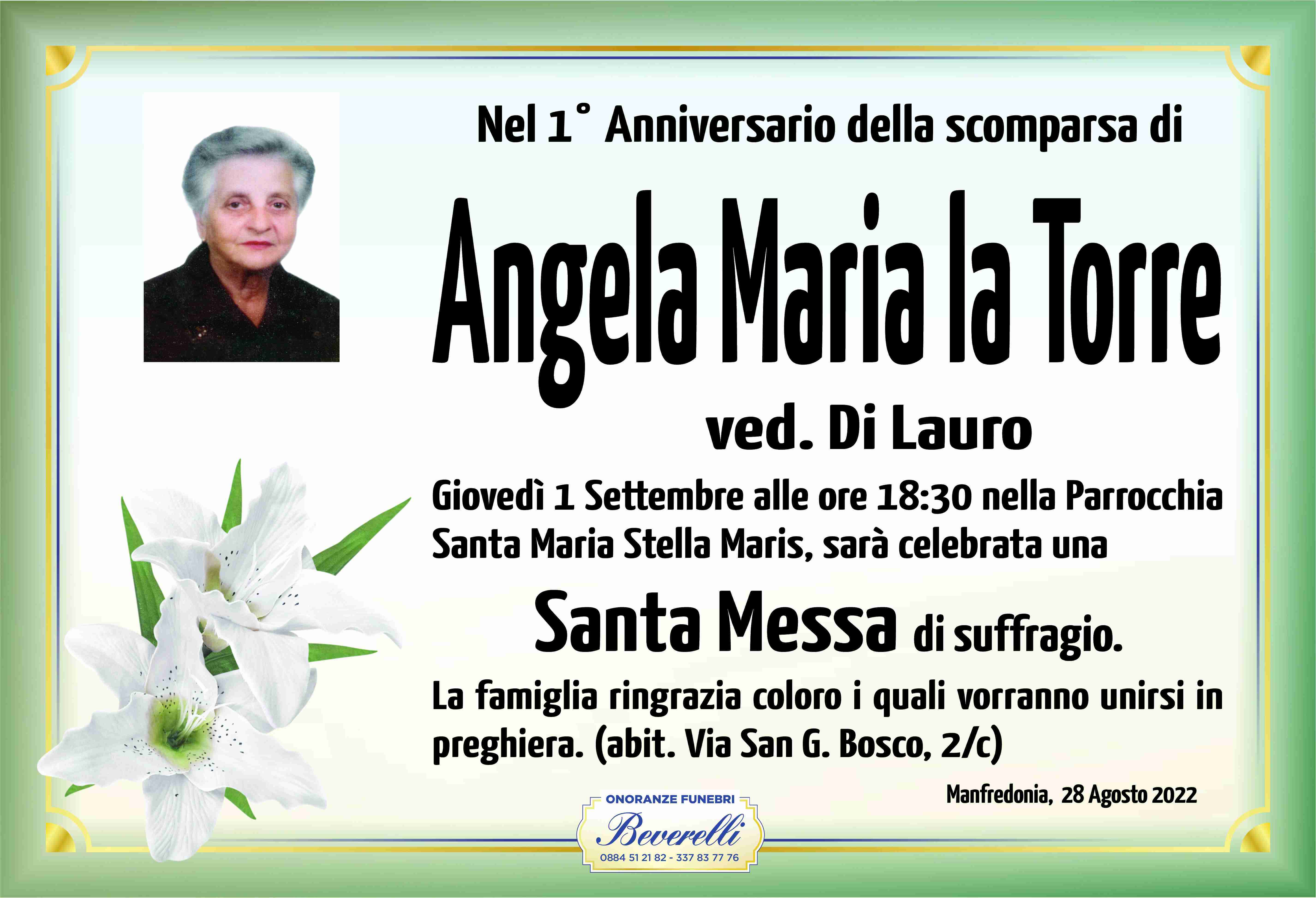 Angela Maria La Torre