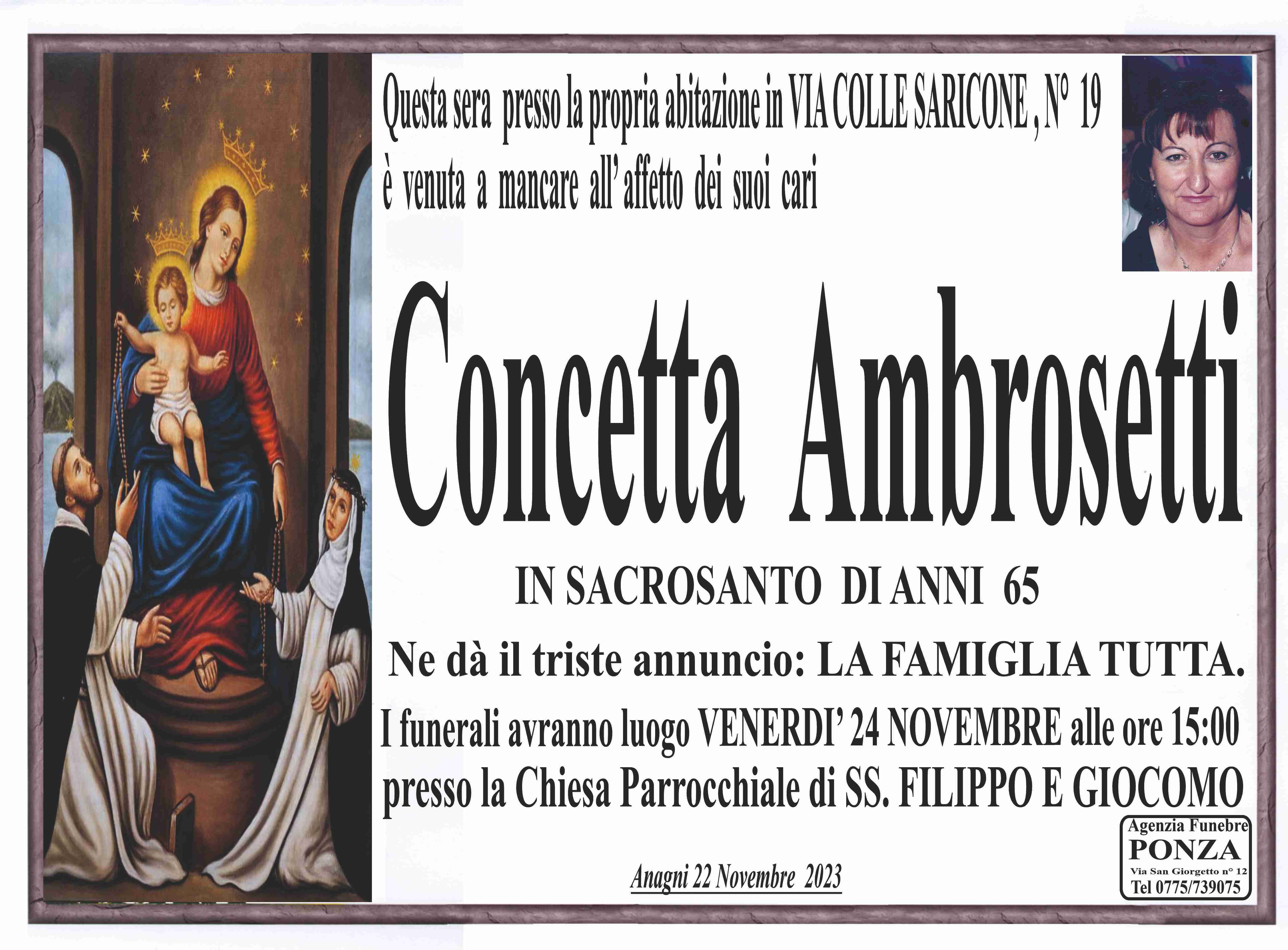 Concetta Ambrosetti
