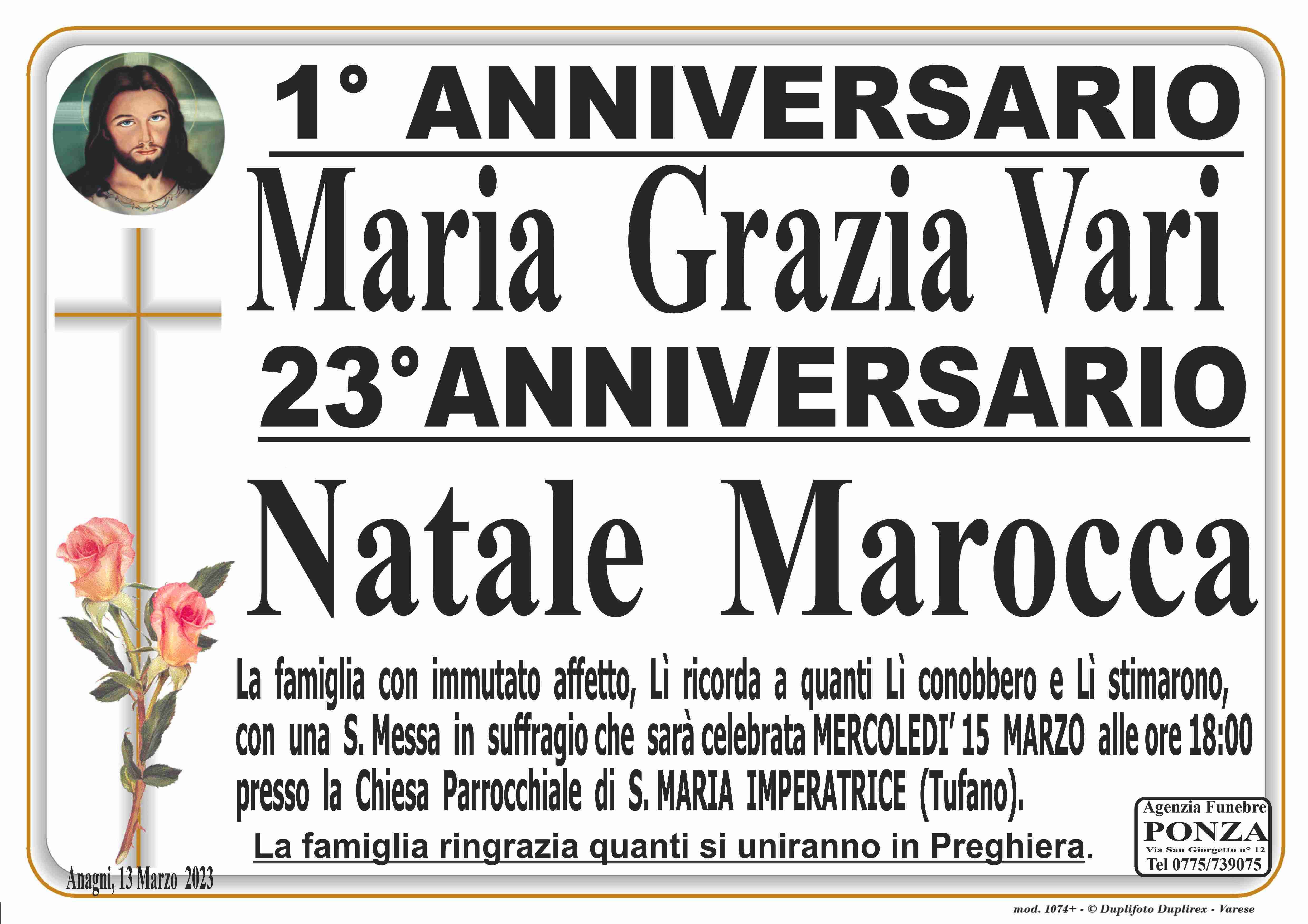 Maria Grazia Vari e Natale Merocca