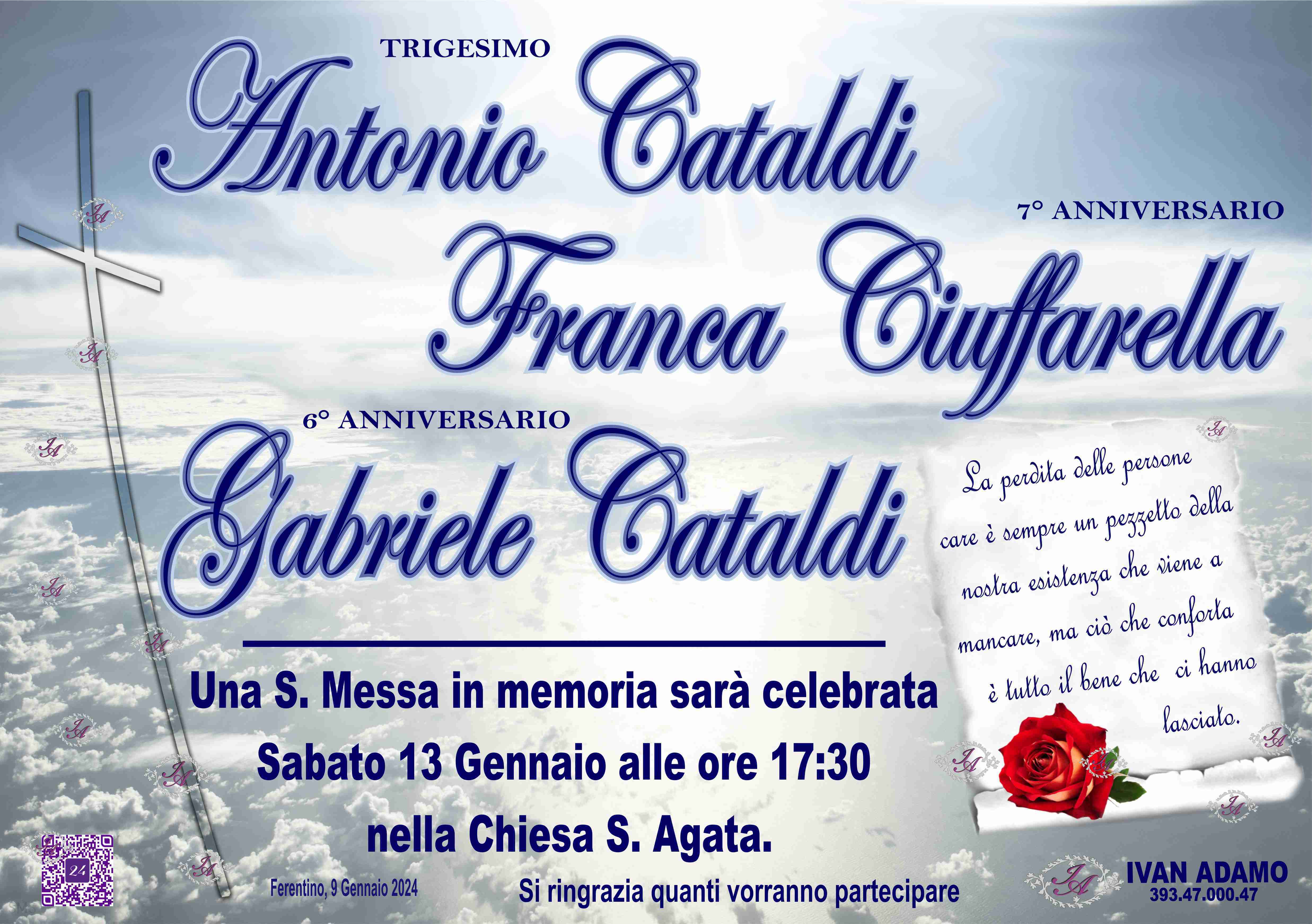 Antonio Cataldi - Franca Ciuffarella - Gabriele Cataldi