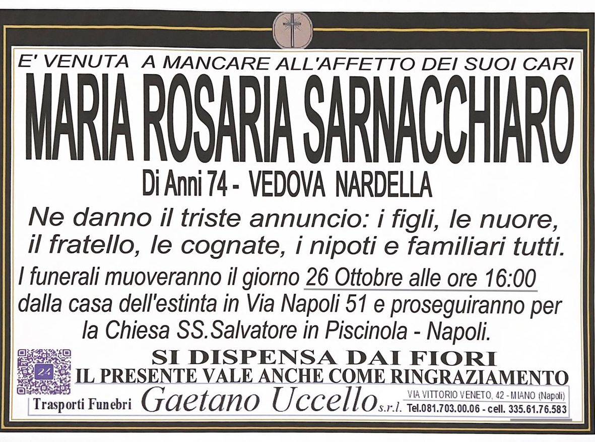 Maria Rosaria Sarnacchiaro
