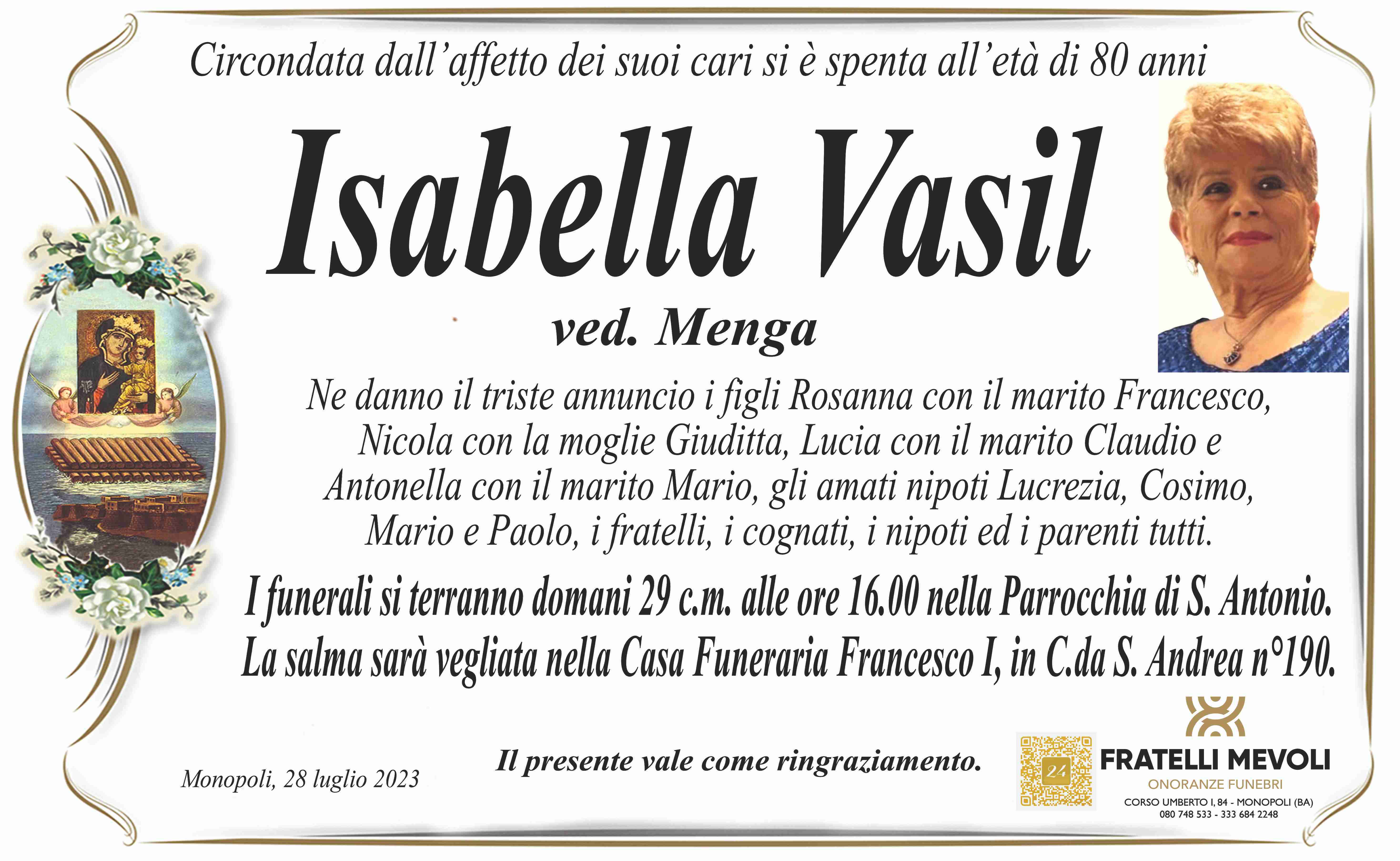Isabella Vasil