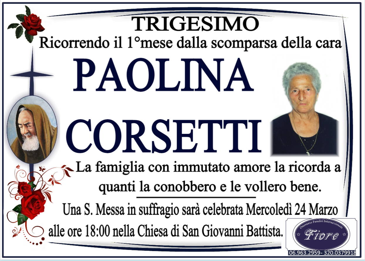 Paolina Corsetti