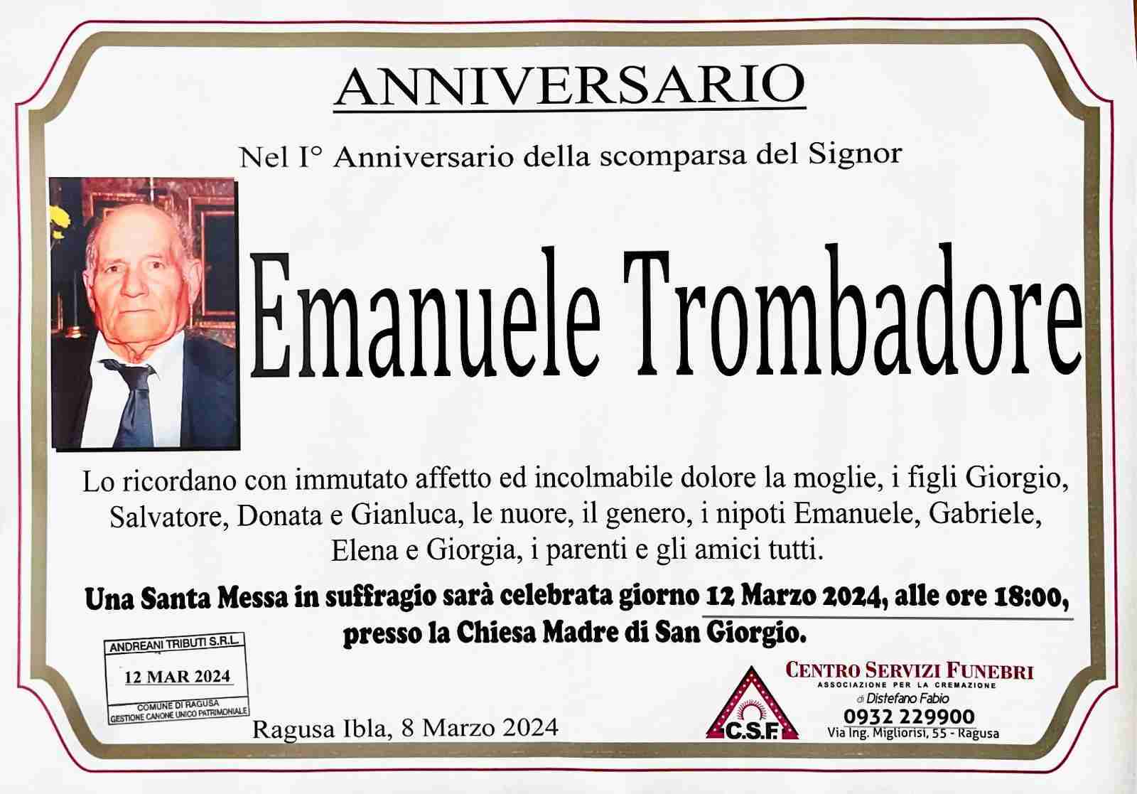 Trombadore Emanuele