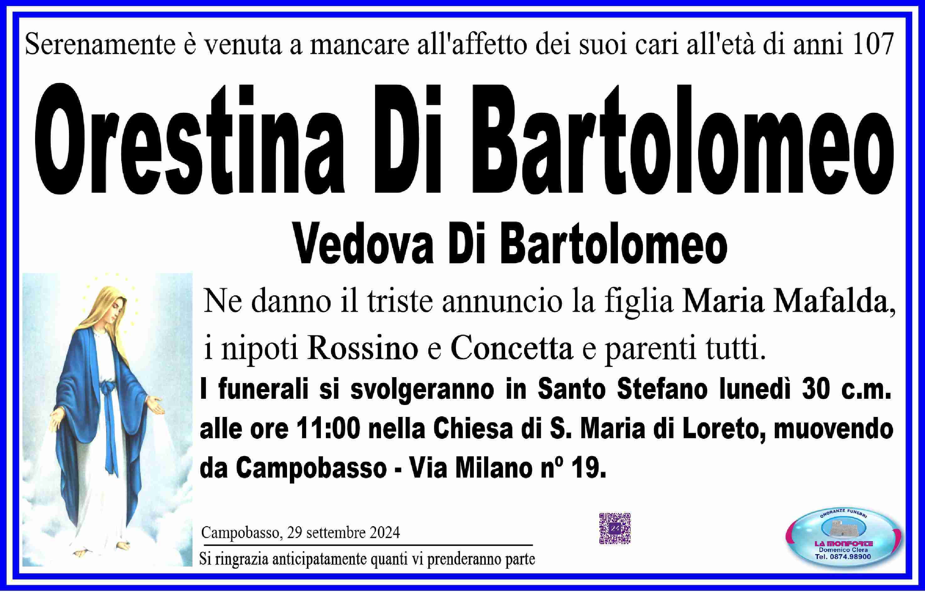 Orestina Di Bartolomeo