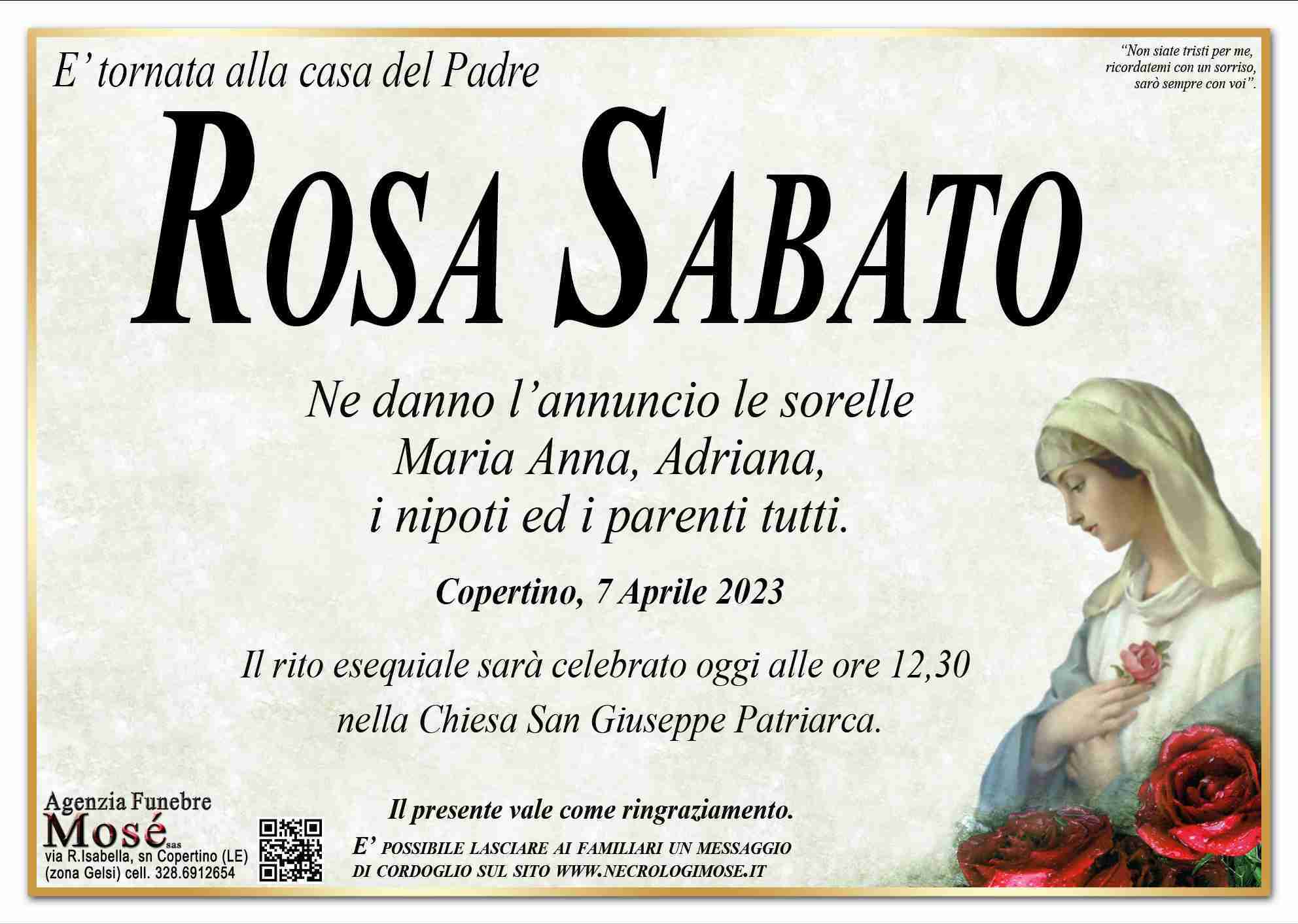 Rosa Sabato