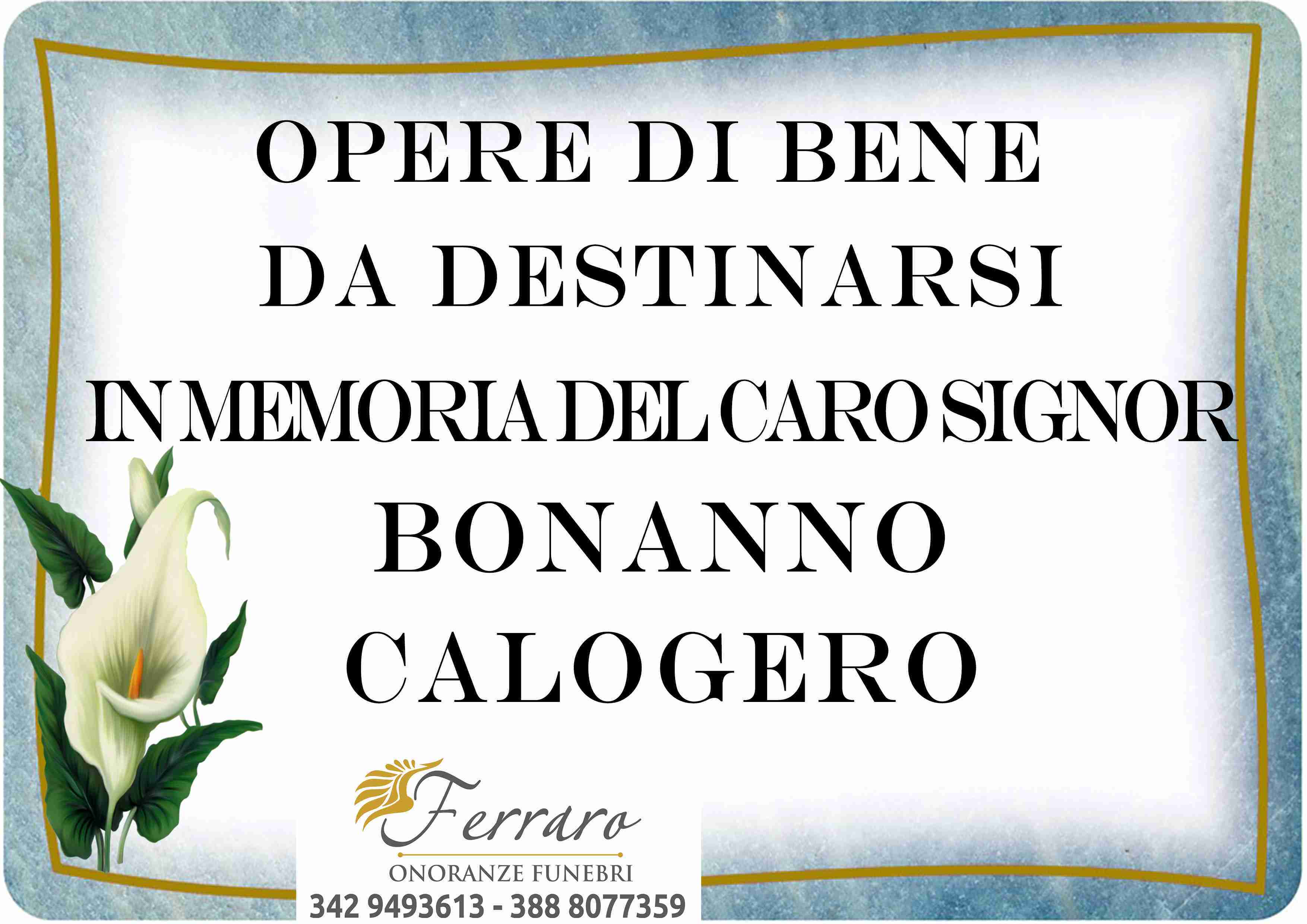 Calogero Bonanno