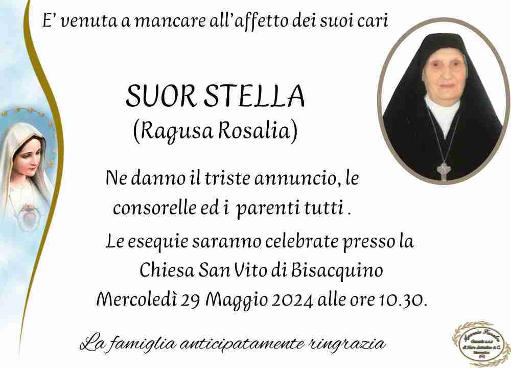 Suor Stella (Ragusa Rosalia)