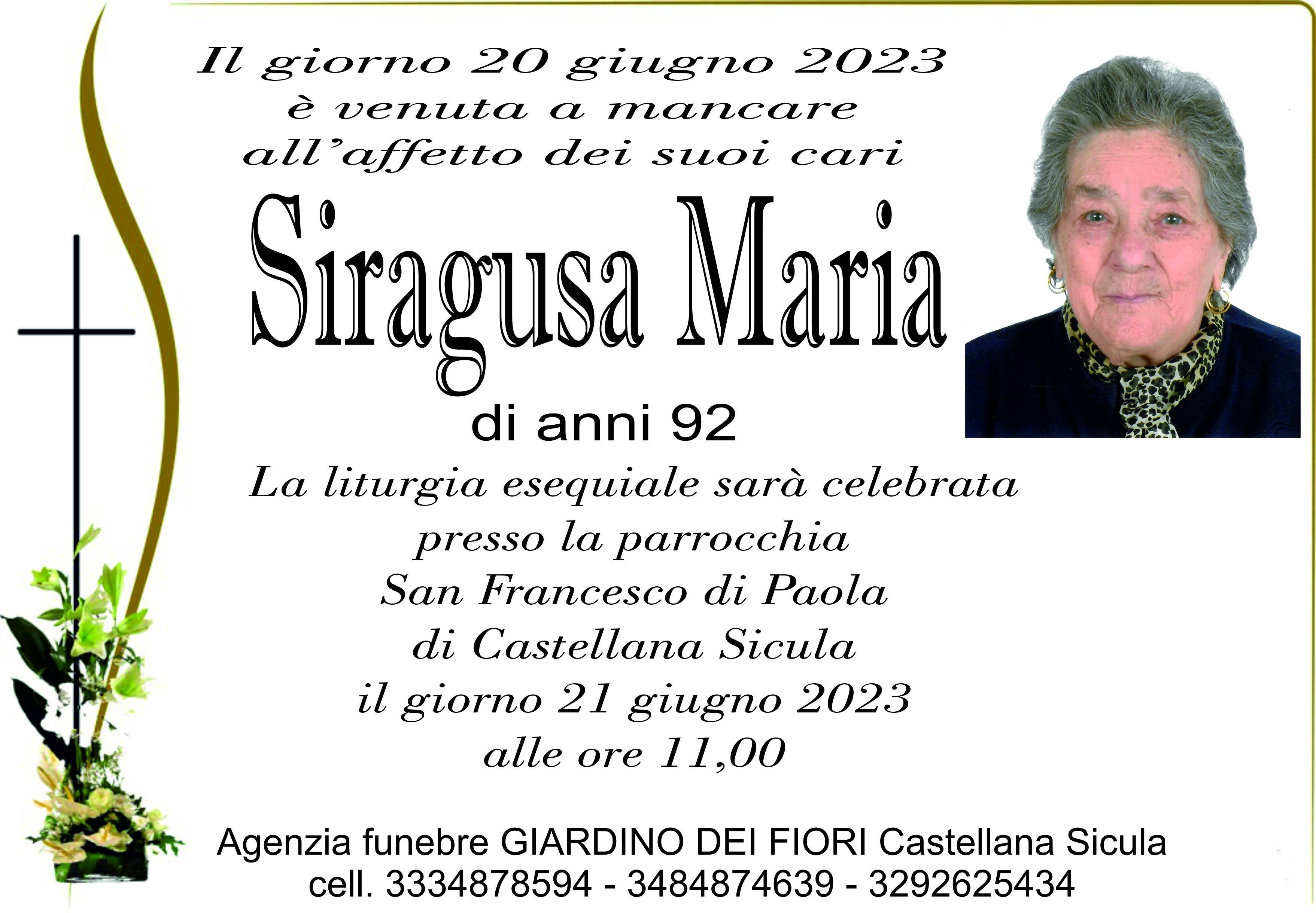 Maria Siragusa