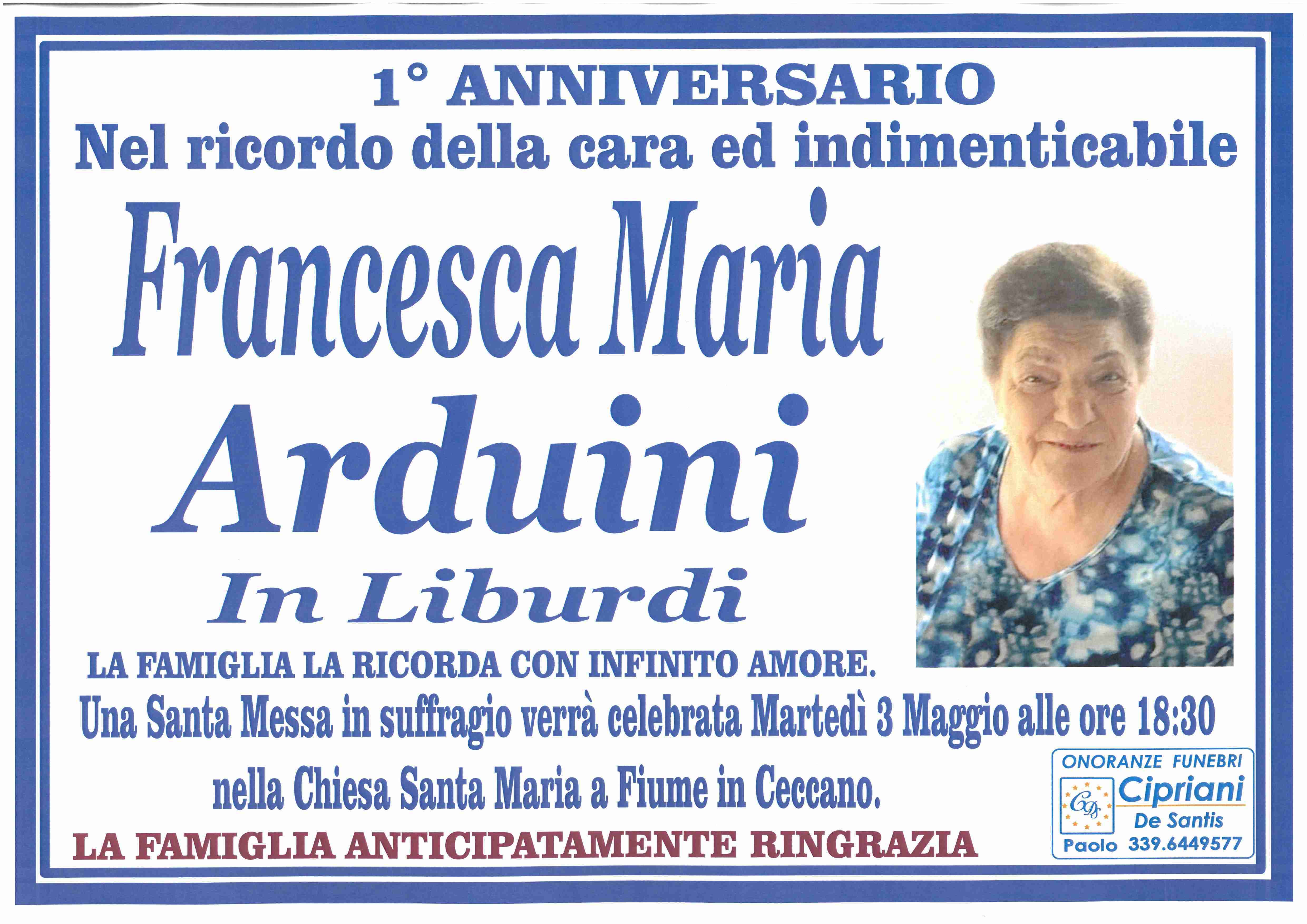 Francesca Maria Arduini