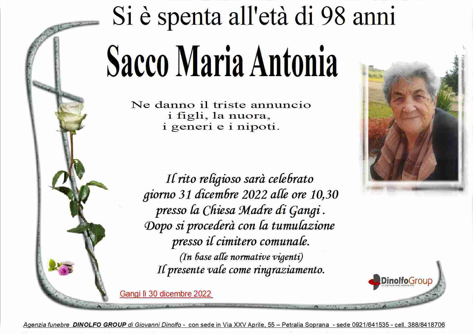 Maria Antonia Sacco