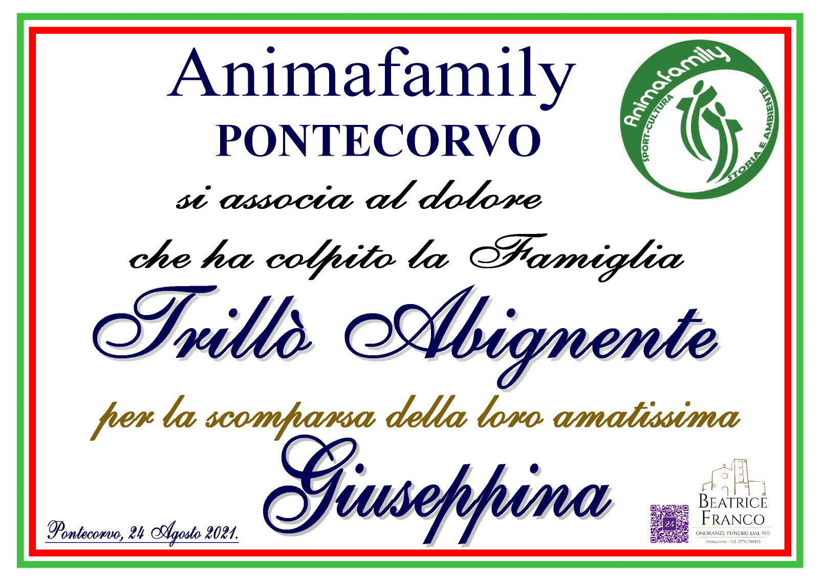 Animafamily Pontecorvo