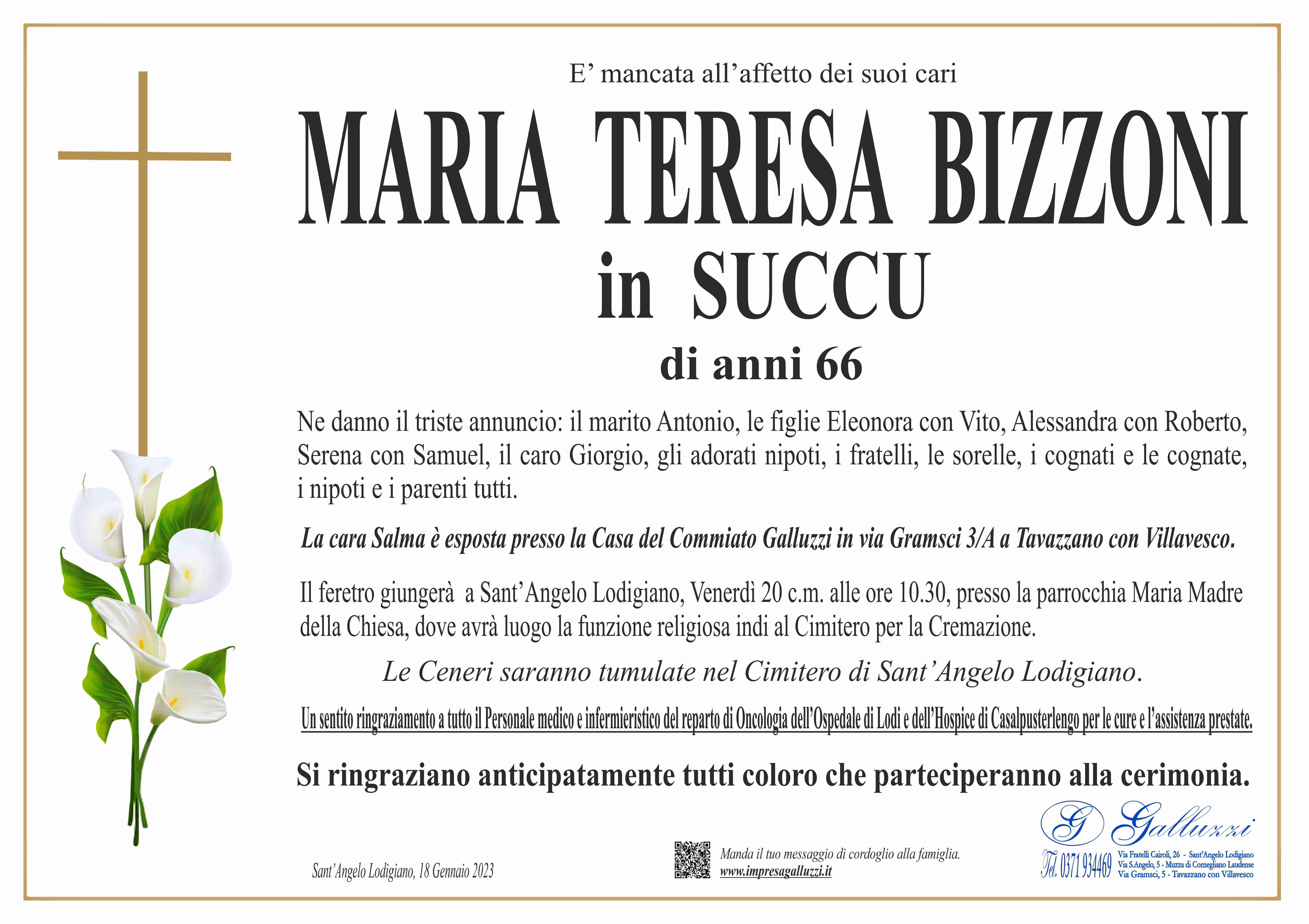 Maria Teresa Bizzoni