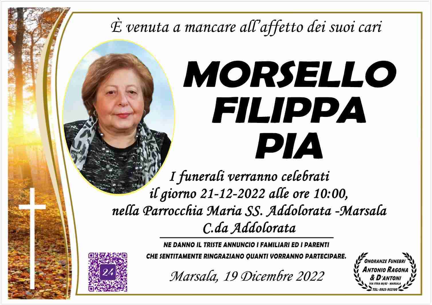 Filippa Pia Morsello