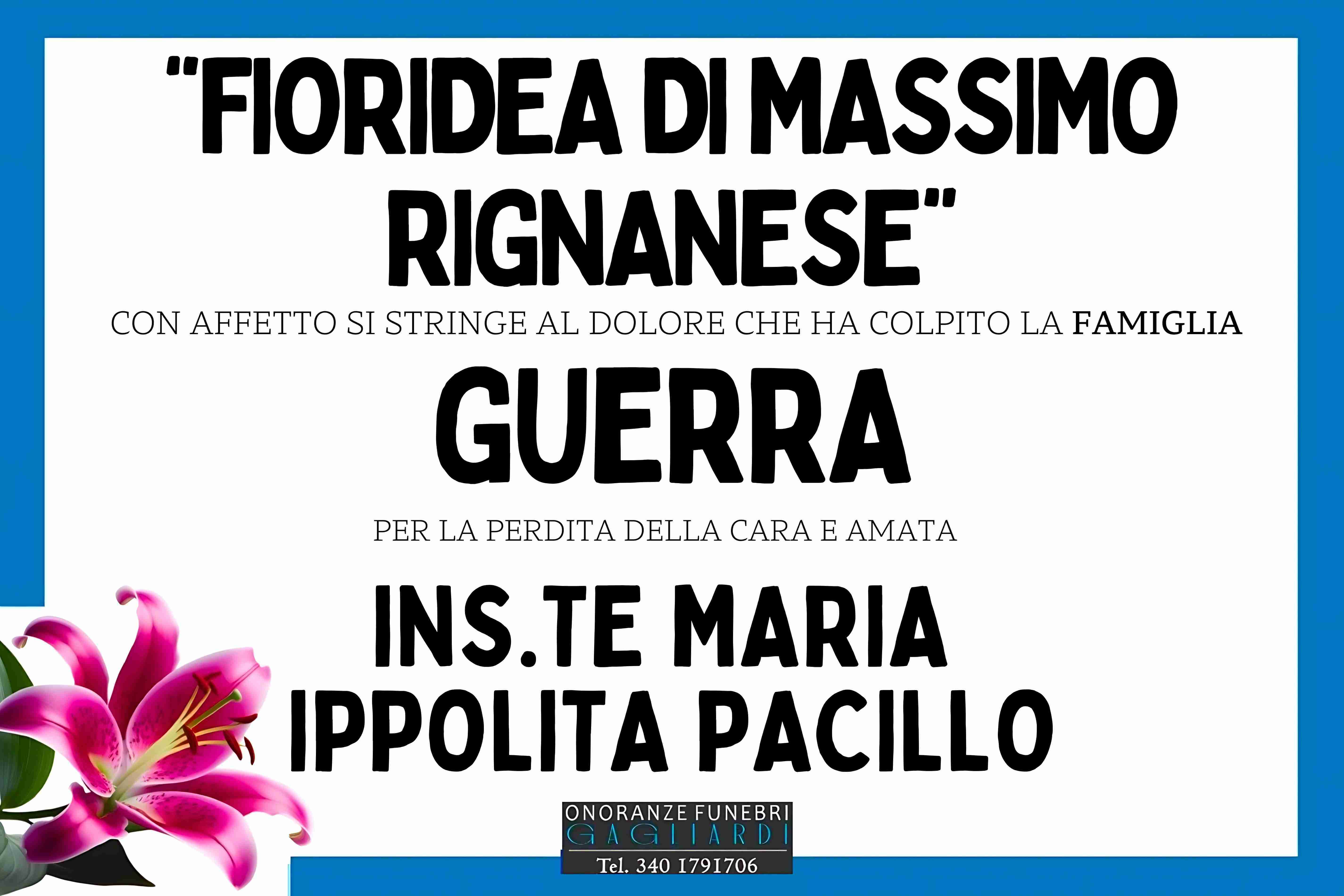 Ins.te Maria Ippolita Pacillo