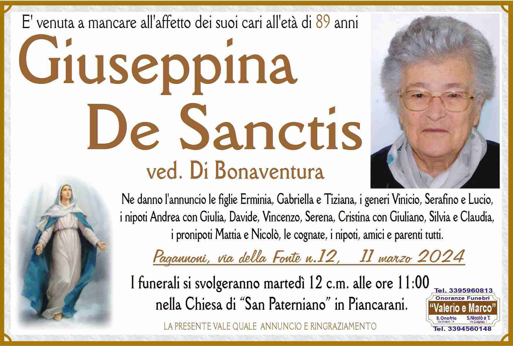 Giuseppina De Sanctis