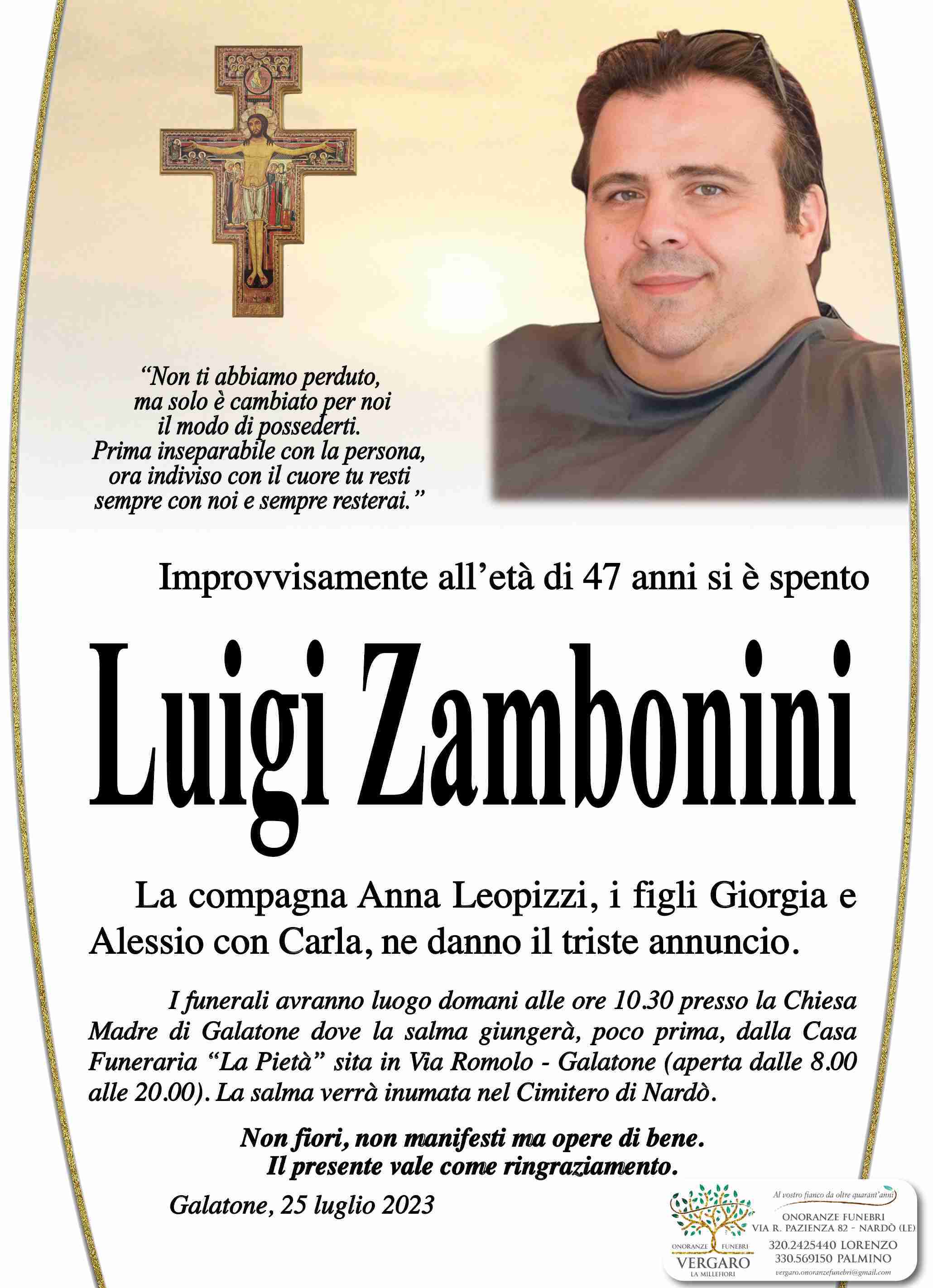 Luigi Andrea Zambonini