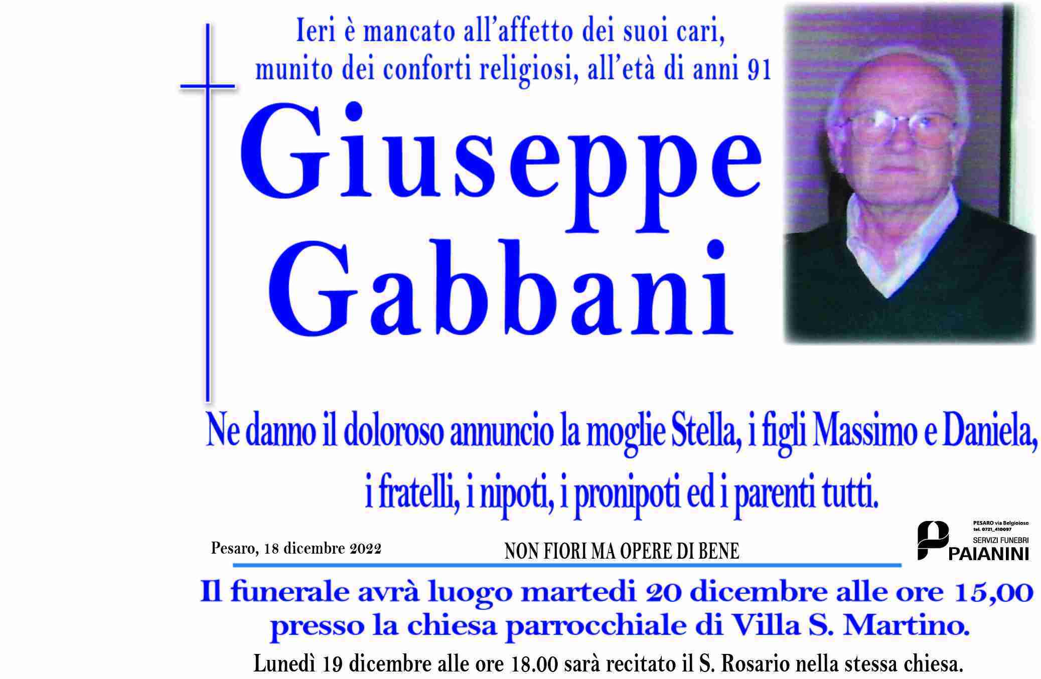 Giuseppe Gabbani